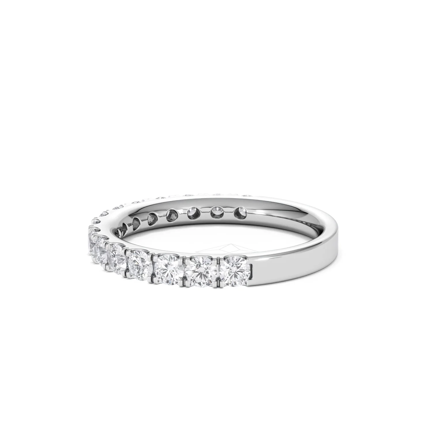 15 Stone Chloe 18K White Gold Diamond Eternity Ring 1.00ct H/Si - Image 69