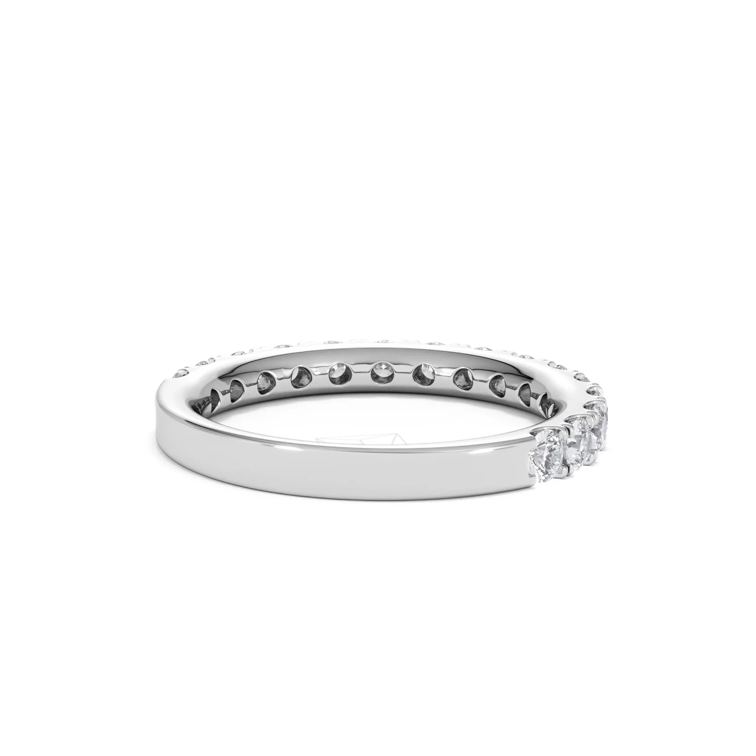 15 Stone Chloe 18K White Gold Lab Diamond Eternity Ring 1.00ct G/Vs - Image 43