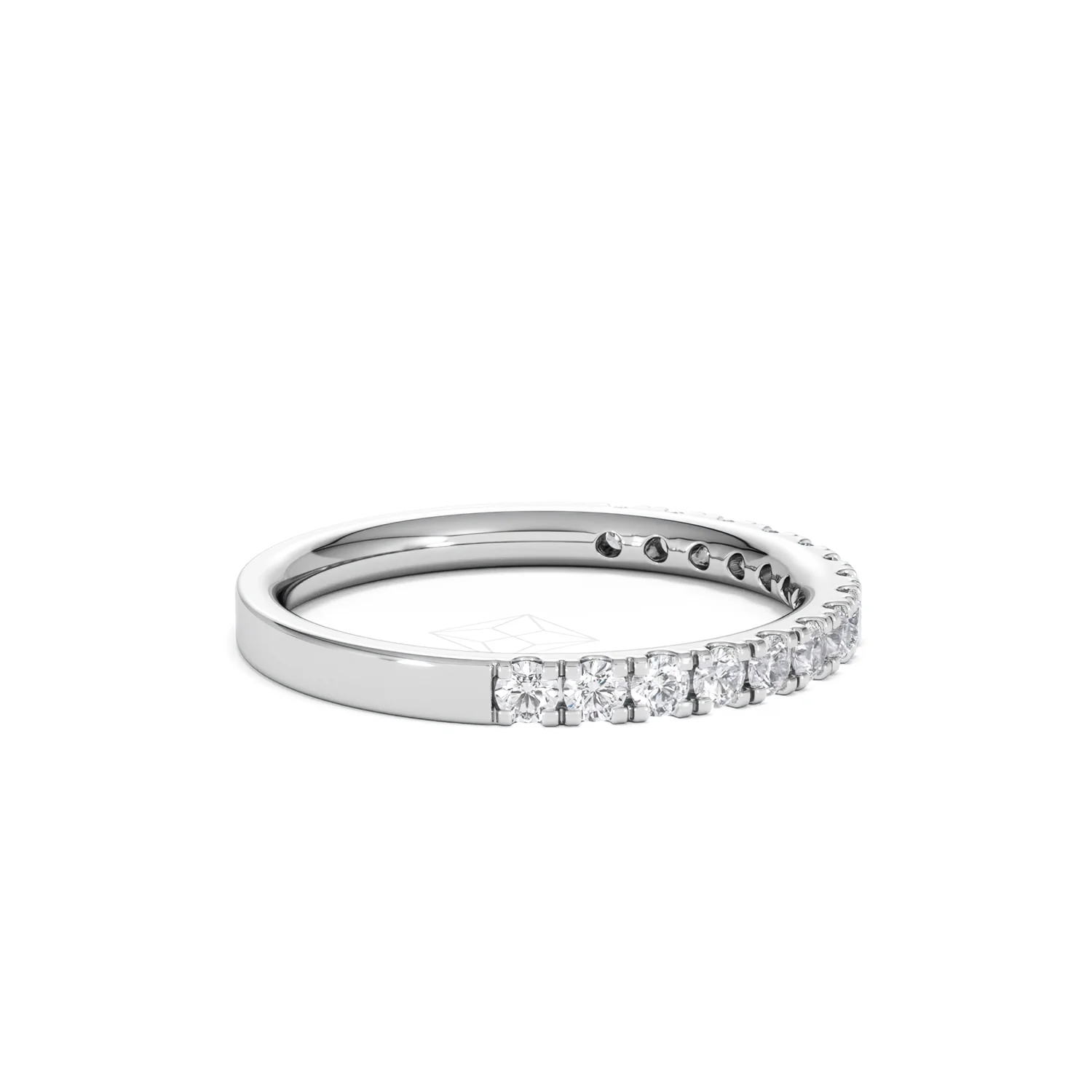 15 Stone Chloe Platinum Diamond Half Eternity Ring 0.50ct G/Vs - Image 28