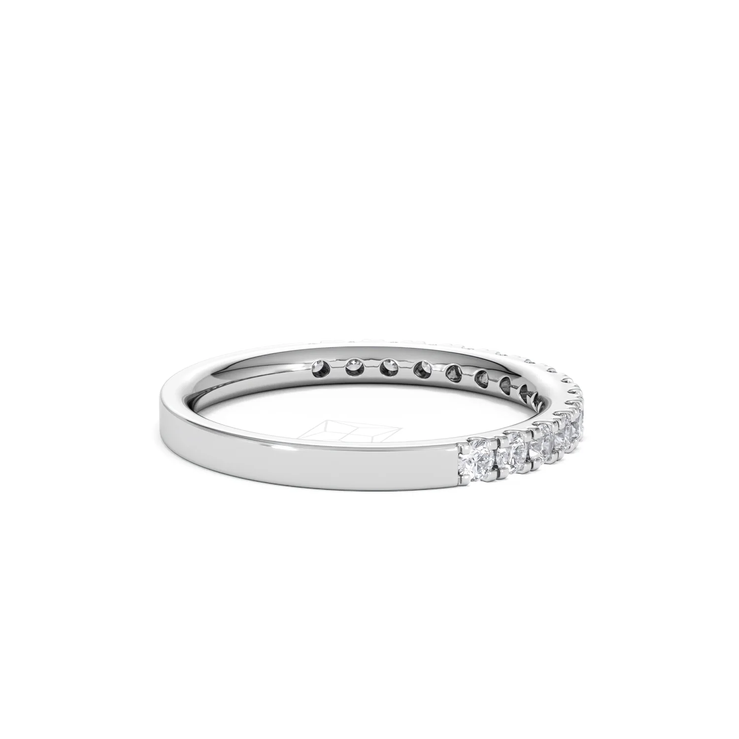 15 Stone Chloe Platinum Diamond Half Eternity Ring 0.50ct G/Vs - Image 35