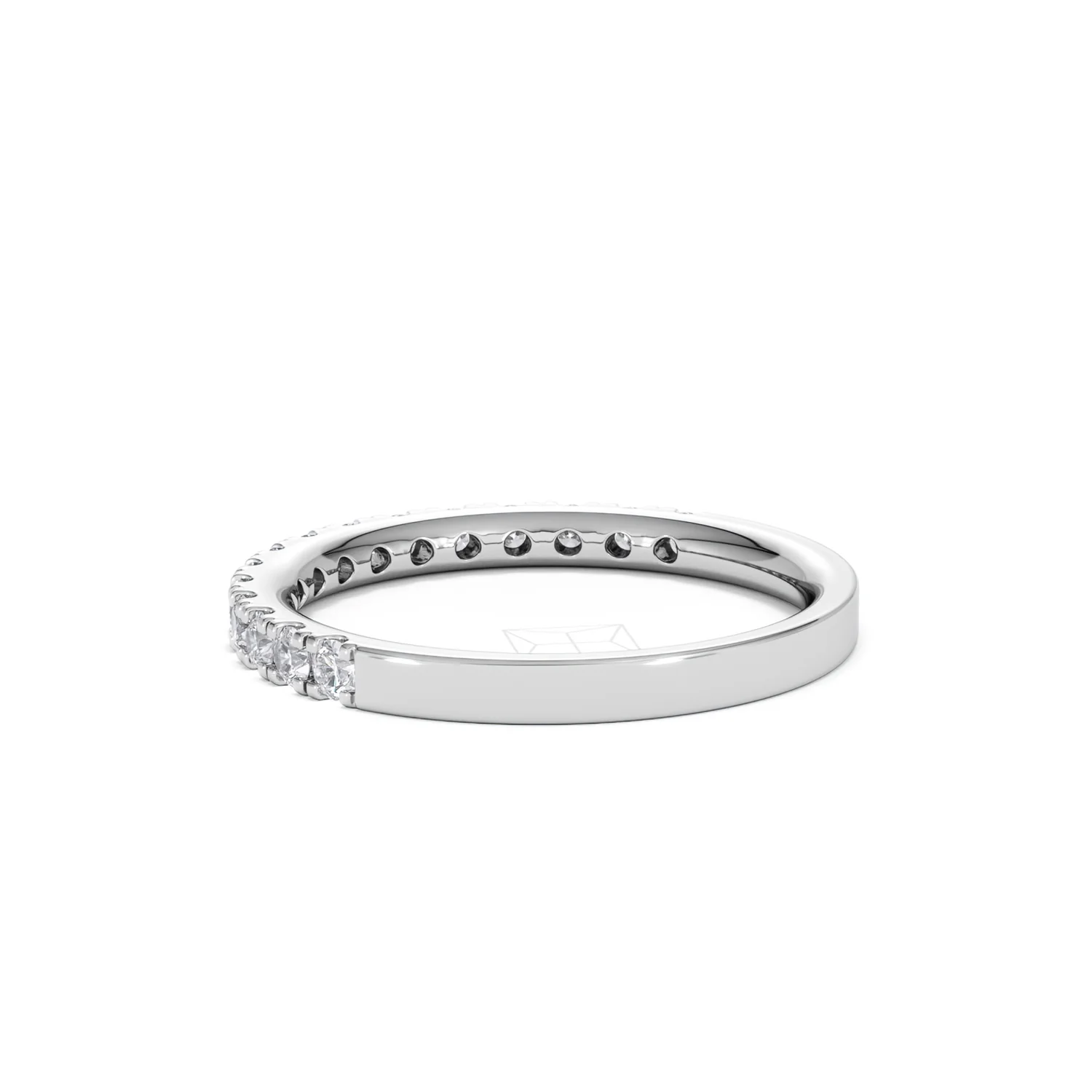 15 Stone Chloe Platinum Diamond Half Eternity Ring 0.50ct G/Vs - Image 62
