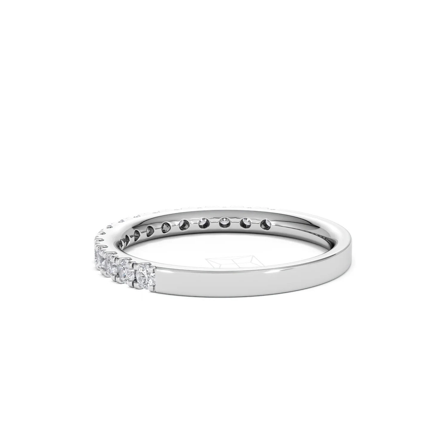 15 Stone Chloe Platinum Diamond Half Eternity Ring 0.50ct G/Vs - Image 63