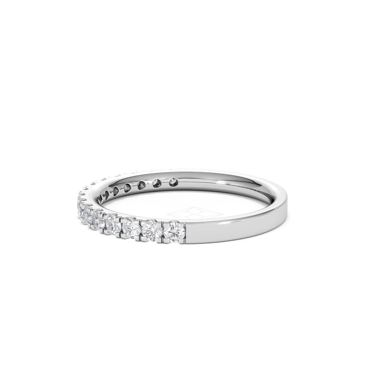 15 Stone Chloe Platinum Diamond Half Eternity Ring 0.50ct G/Vs - Image 70