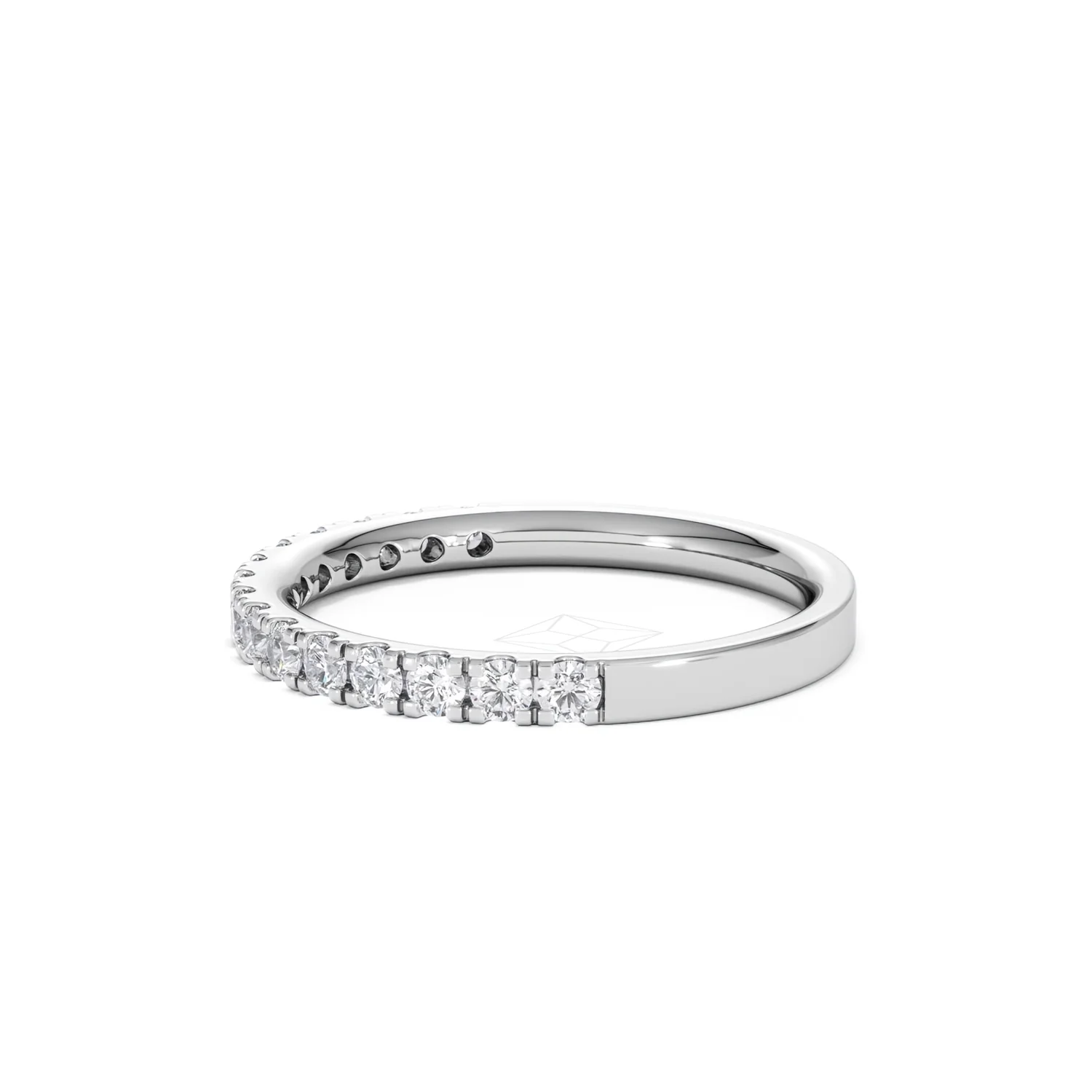 15 Stone Chloe Platinum Diamond Half Eternity Ring 0.50ct G/Vs - Image 72
