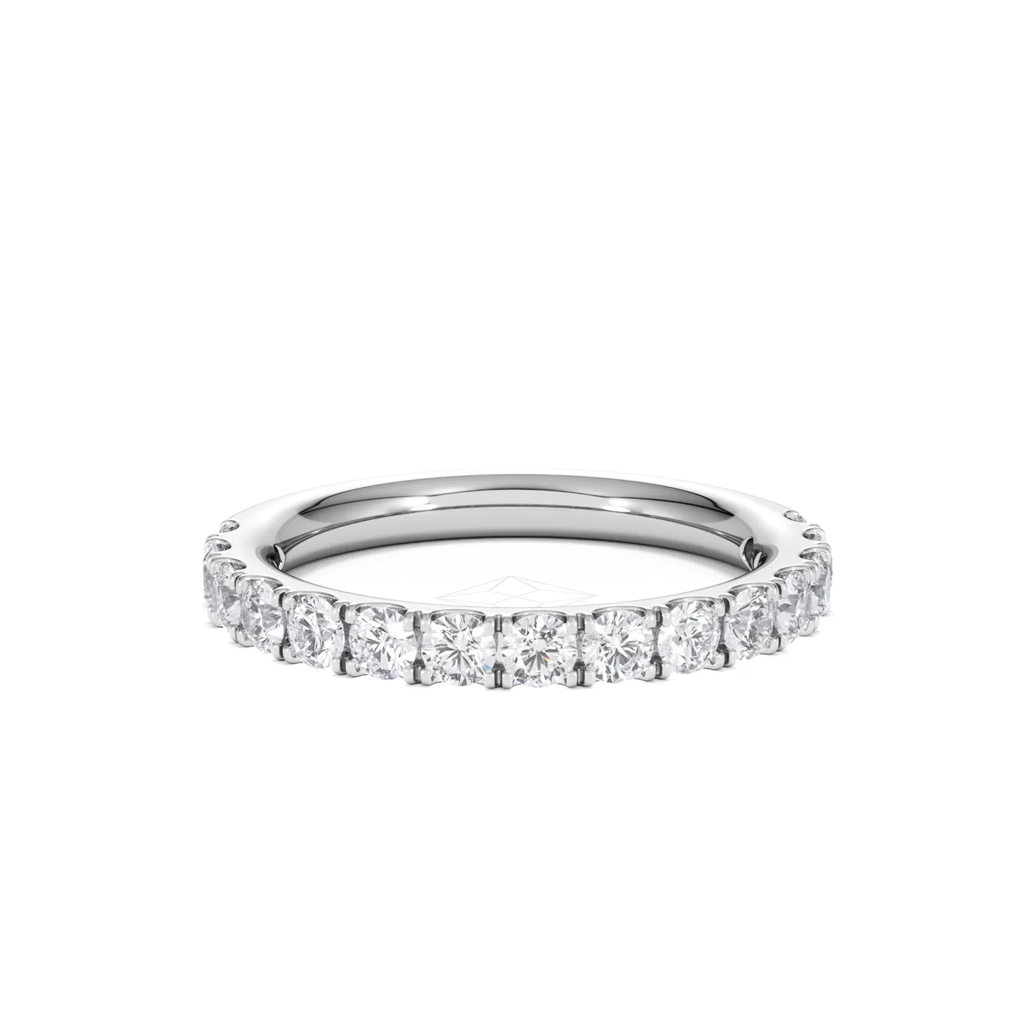 15 Stone Chloe Platinum Diamond Half Eternity Ring 1.00ct H/Si - Image 11