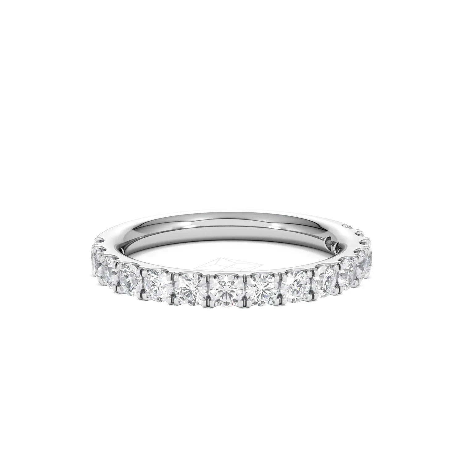 15 Stone Chloe Platinum Diamond Half Eternity Ring 1.00ct H/Si - Image 13