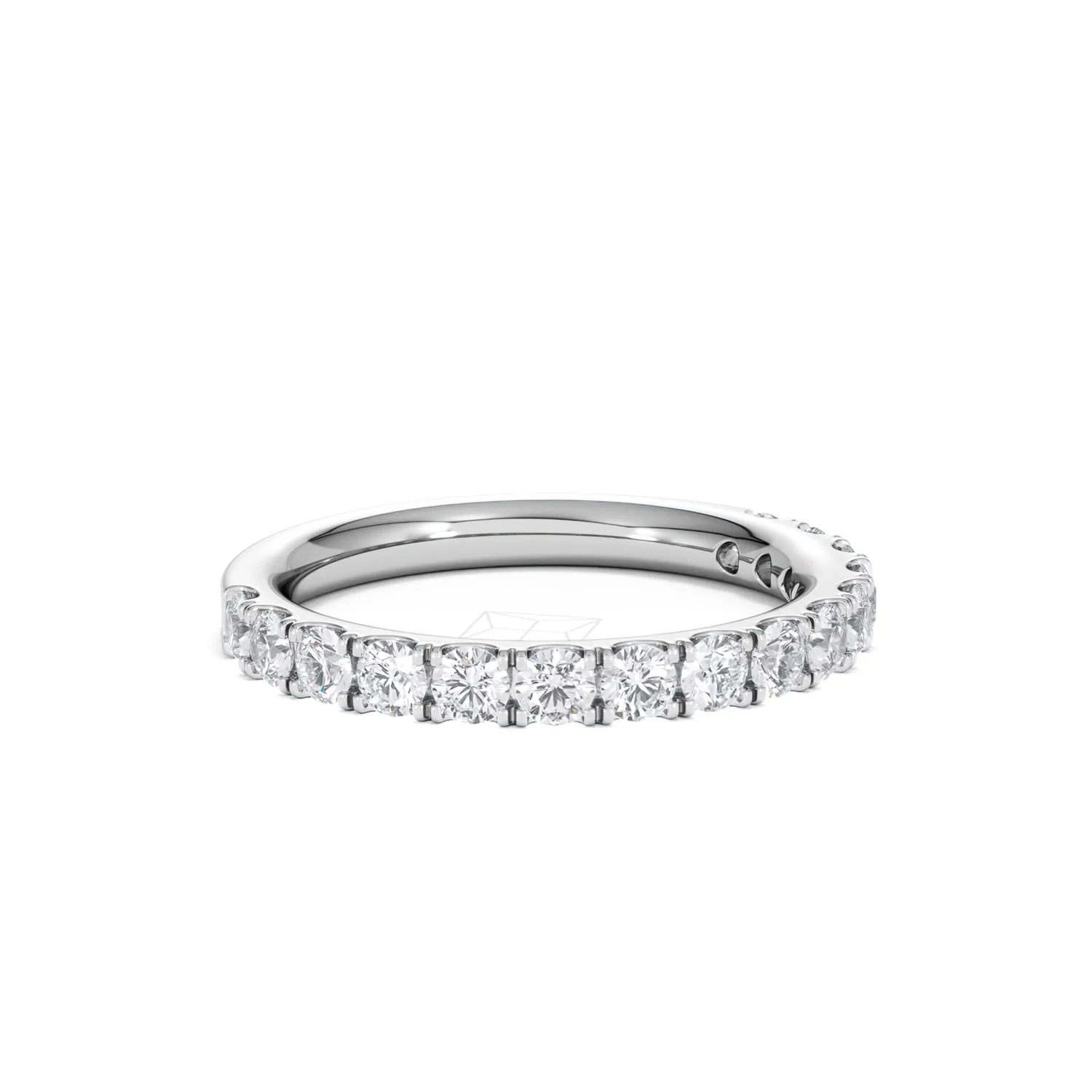 15 Stone Chloe Platinum Diamond Half Eternity Ring 1.00ct H/Si - Image 17