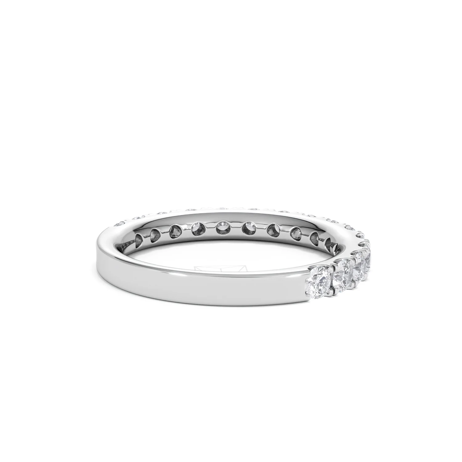 15 Stone Chloe Platinum Diamond Half Eternity Ring 1.00ct H/Si - Image 41