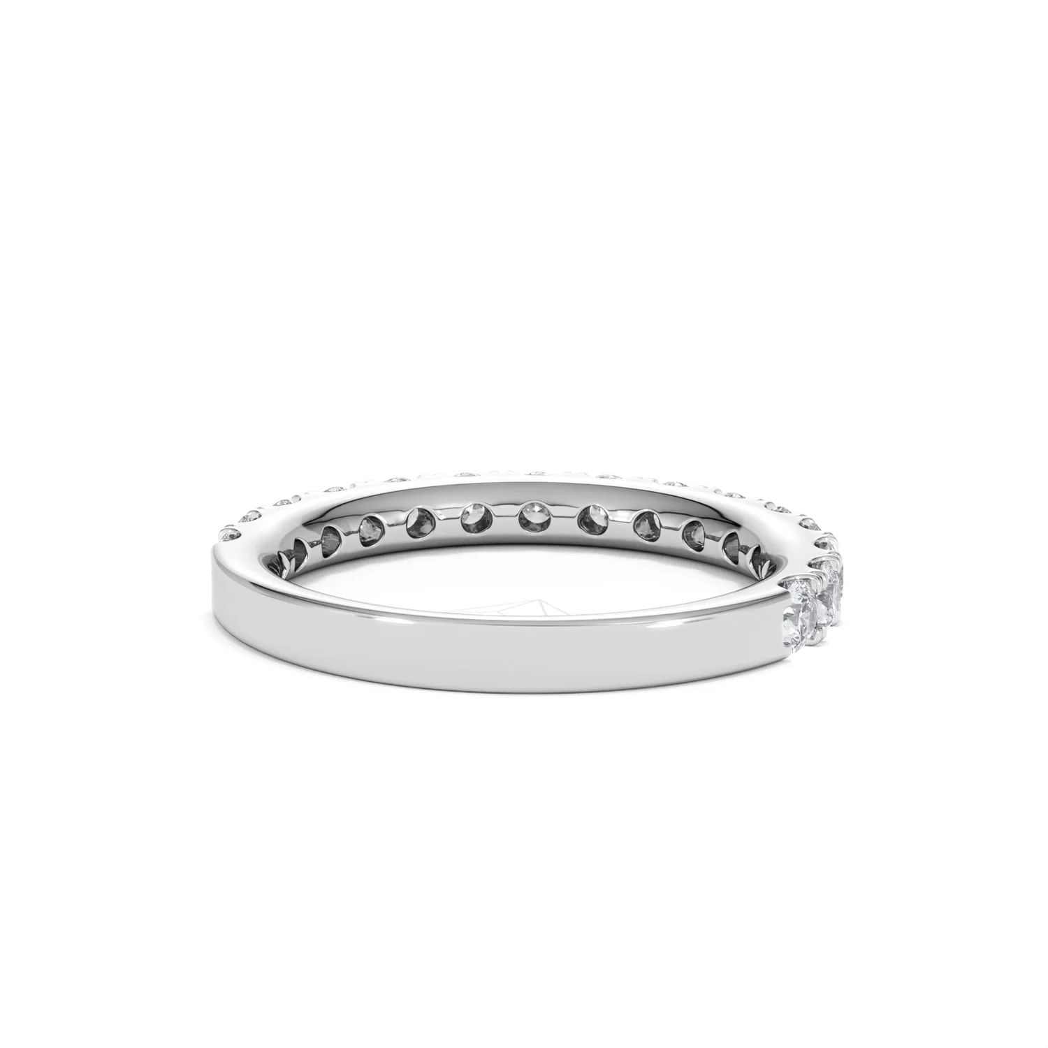 15 Stone Chloe Platinum Diamond Half Eternity Ring 1.00ct H/Si - Image 46