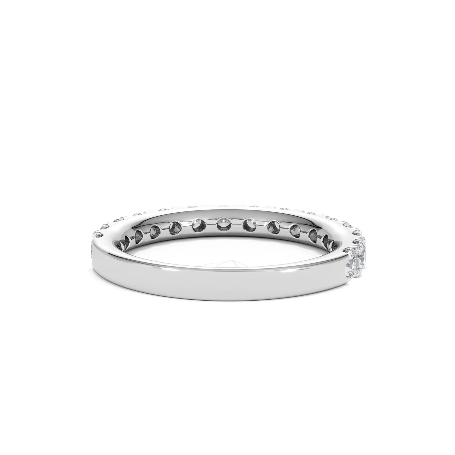 15 Stone Chloe Platinum Diamond Half Eternity Ring 1.00ct H/Si - Image 47