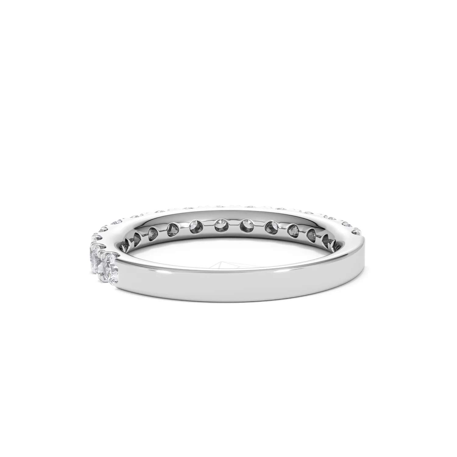 15 Stone Chloe Platinum Diamond Half Eternity Ring 1.00ct H/Si - Image 54