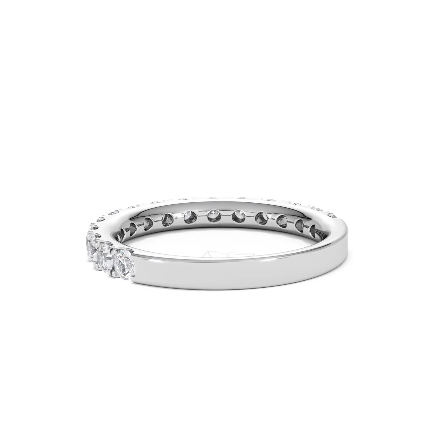 15 Stone Chloe Platinum Diamond Half Eternity Ring 1.00ct H/Si - Image 57