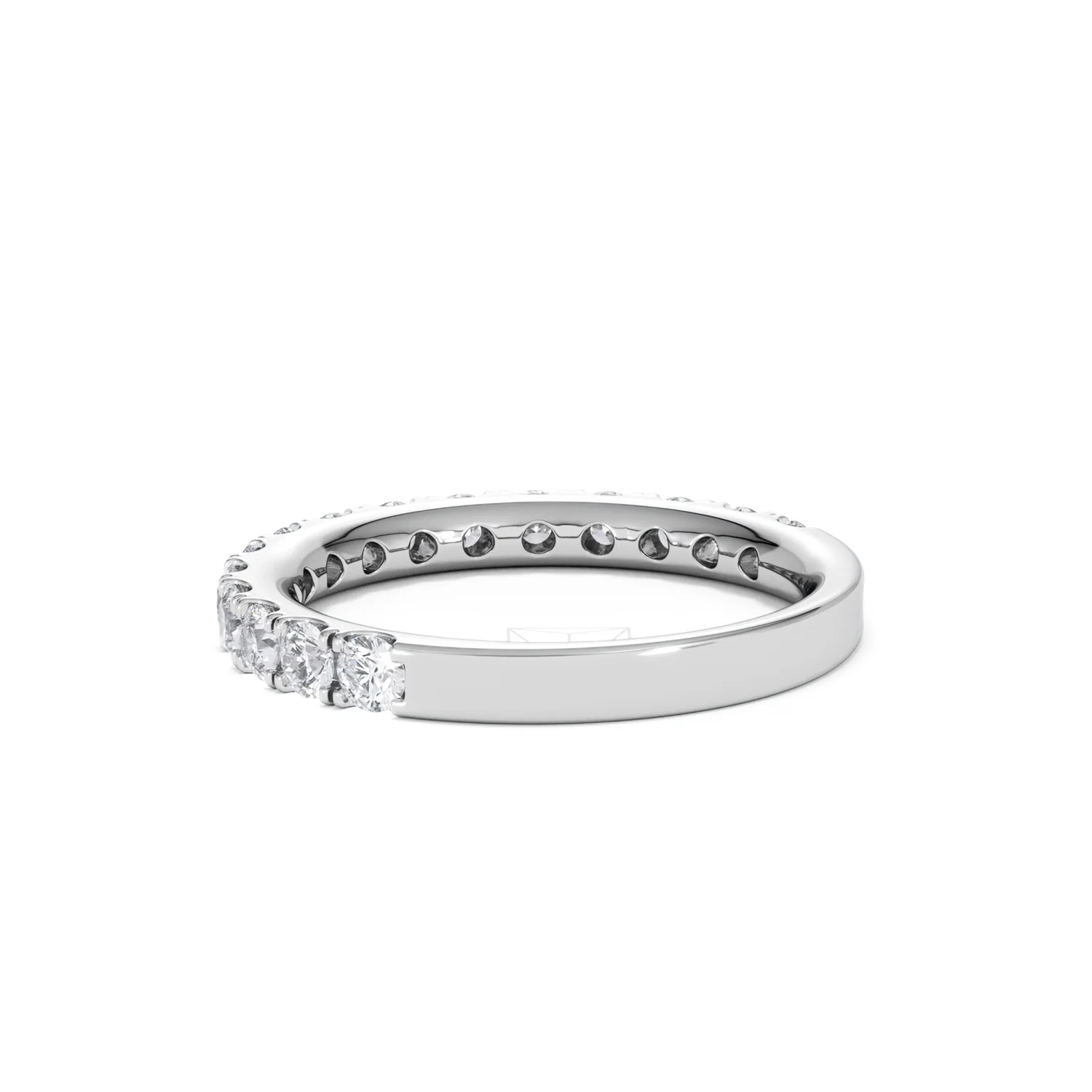 15 Stone Chloe Platinum Diamond Half Eternity Ring 1.00ct H/Si - Image 60