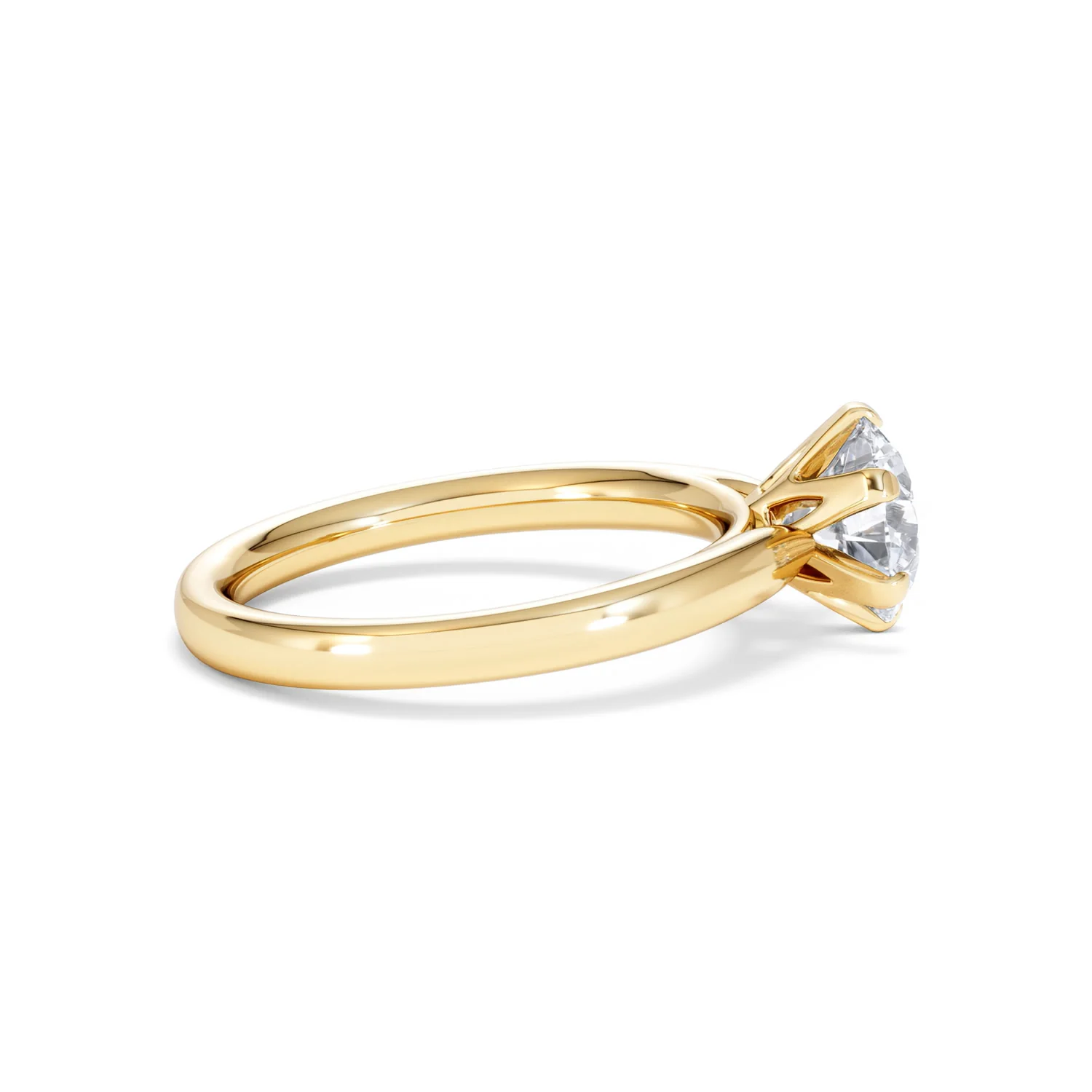 1.5ct Diamond Engagement Ring Low Set Chloe Lab F/VS1 18K Gold - Image 29