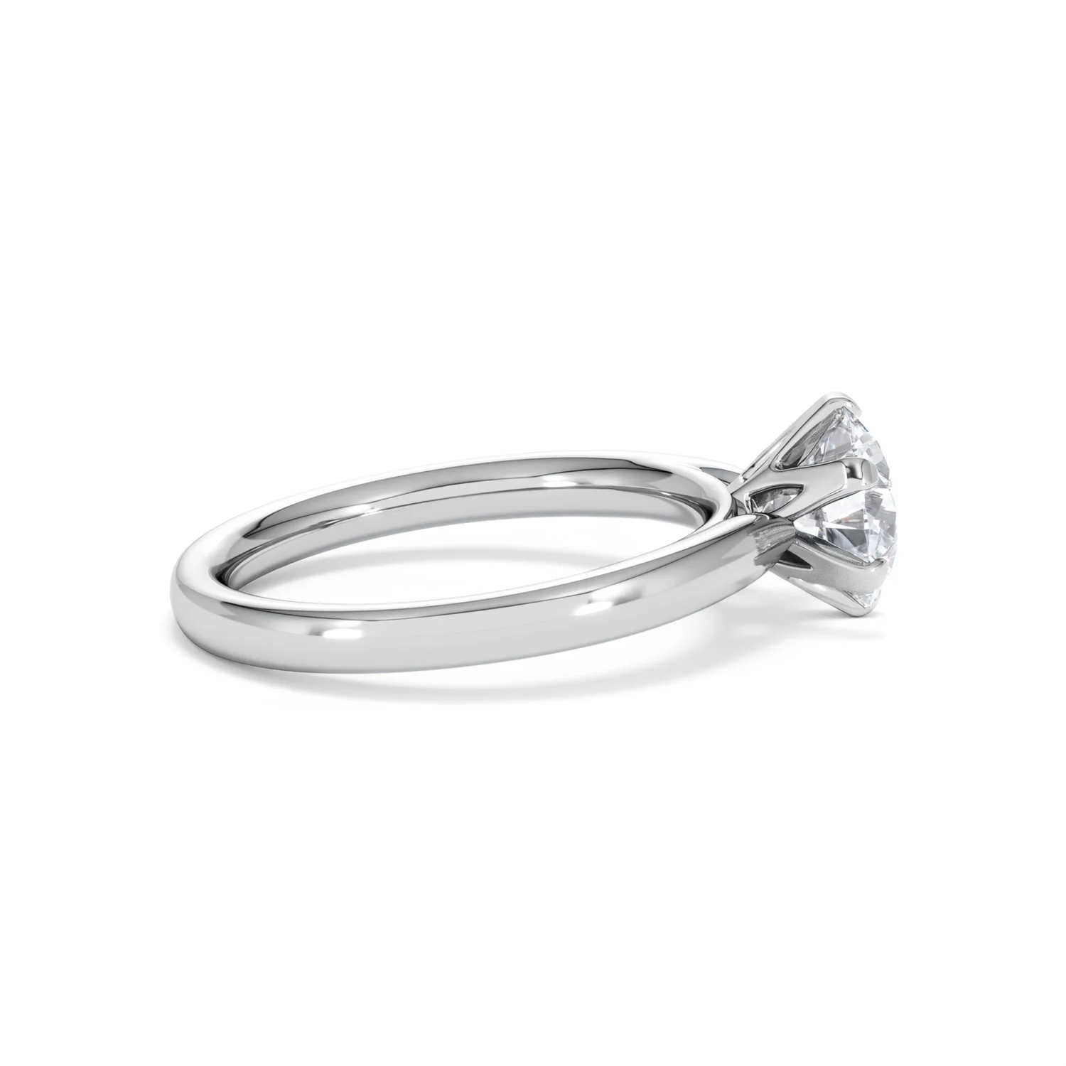 1.5ct Diamond Engagement Ring Low Set Chloe Lab F/VS1 Platinum - Image 29