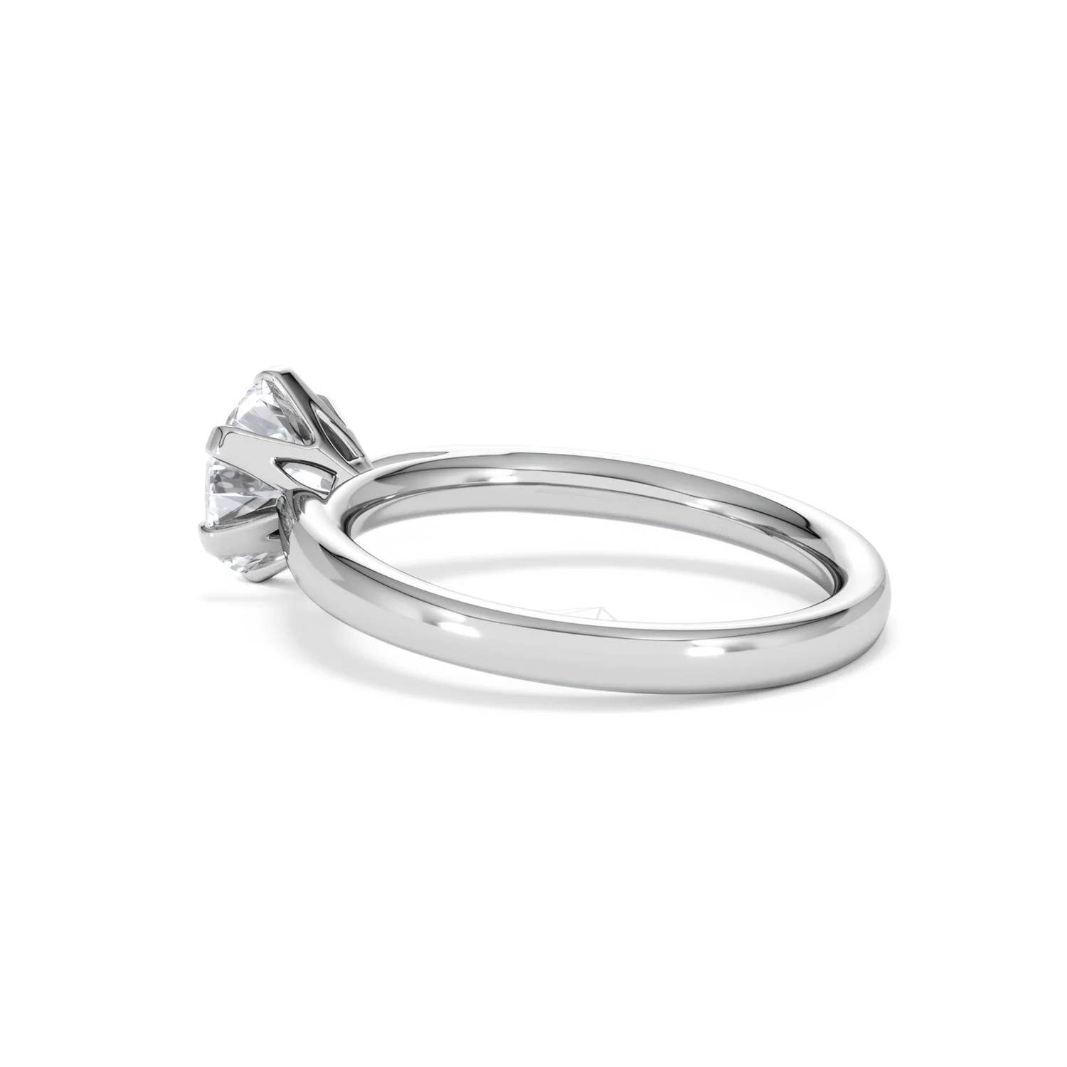 1.5ct Diamond Engagement Ring Low Set Chloe Lab F/VS1 Platinum - Image 61