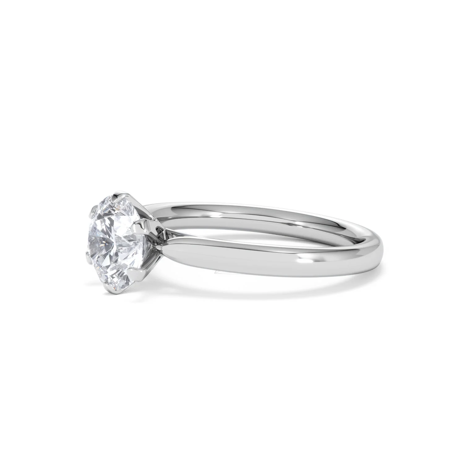 1.5ct Diamond Engagement Ring Low Set Chloe Lab F/VS1 Platinum - Image 76
