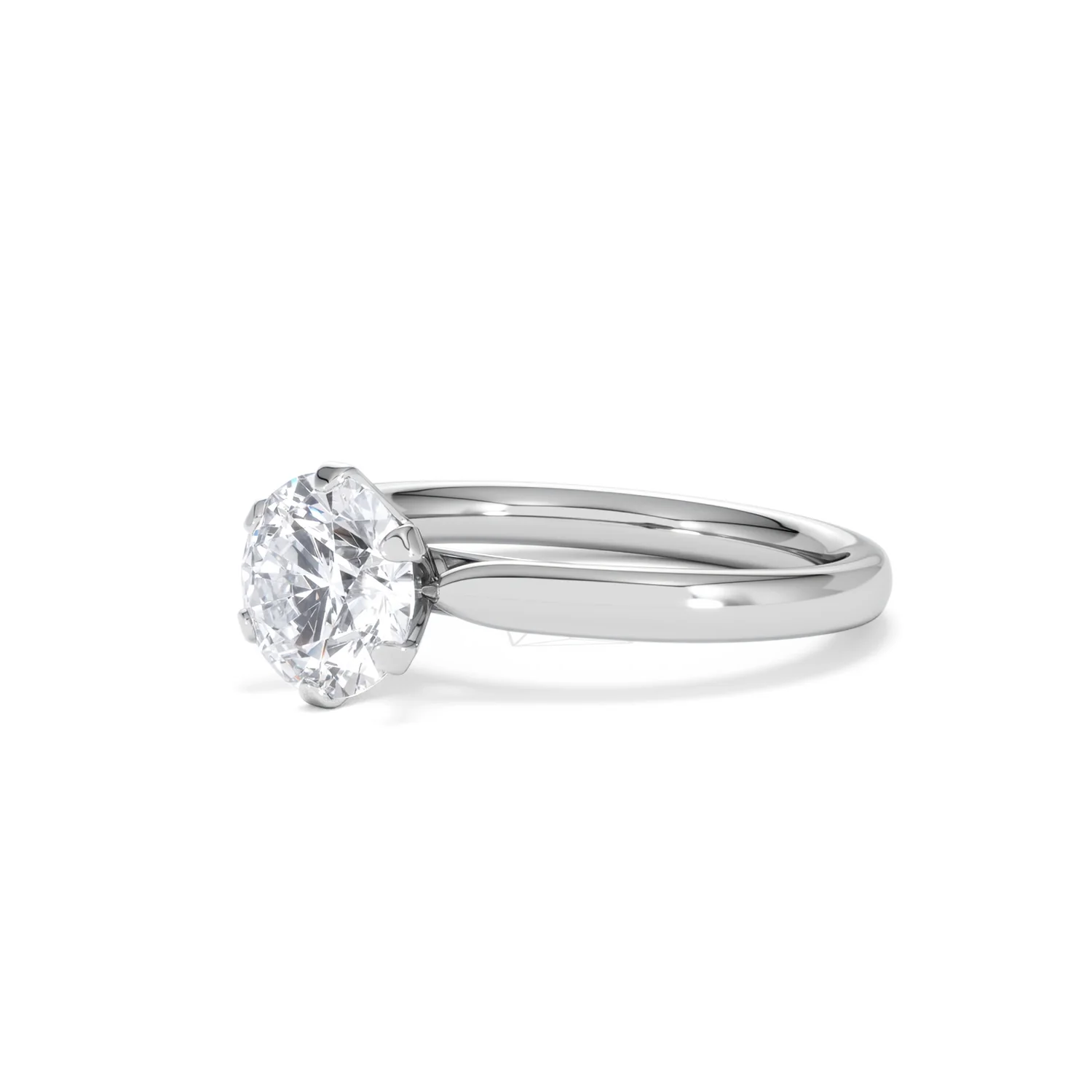 1.5ct Diamond Engagement Ring Low Set Chloe Lab F/VS1 Platinum - Image 79