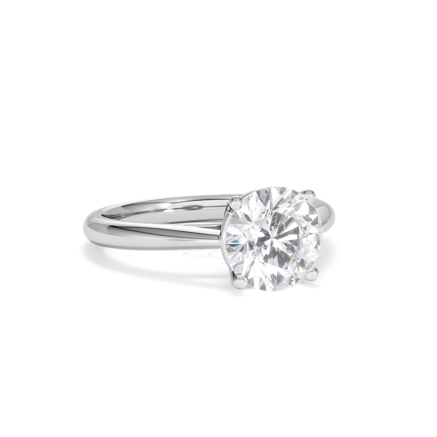 2 Carat Diamond Engagement Ring Elysia Lab F/VS1 18K White Gold - Image 13
