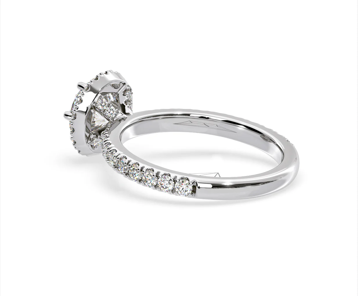 Alessandra GIA Diamond Engagement Ring Platinum 1.60CT G/VS2 - Image 35