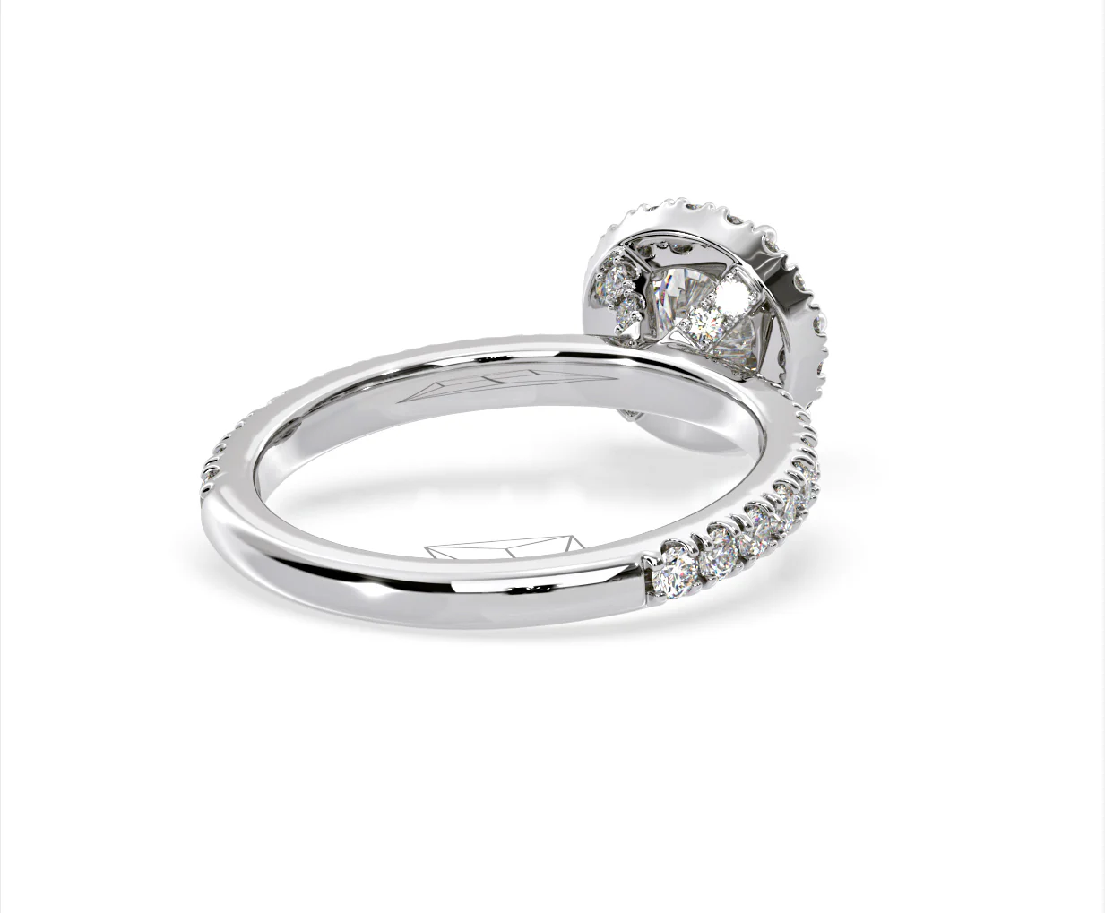 Alessandra GIA Diamond Engagement Ring Platinum 1.60CT G/VS2 - Image 53