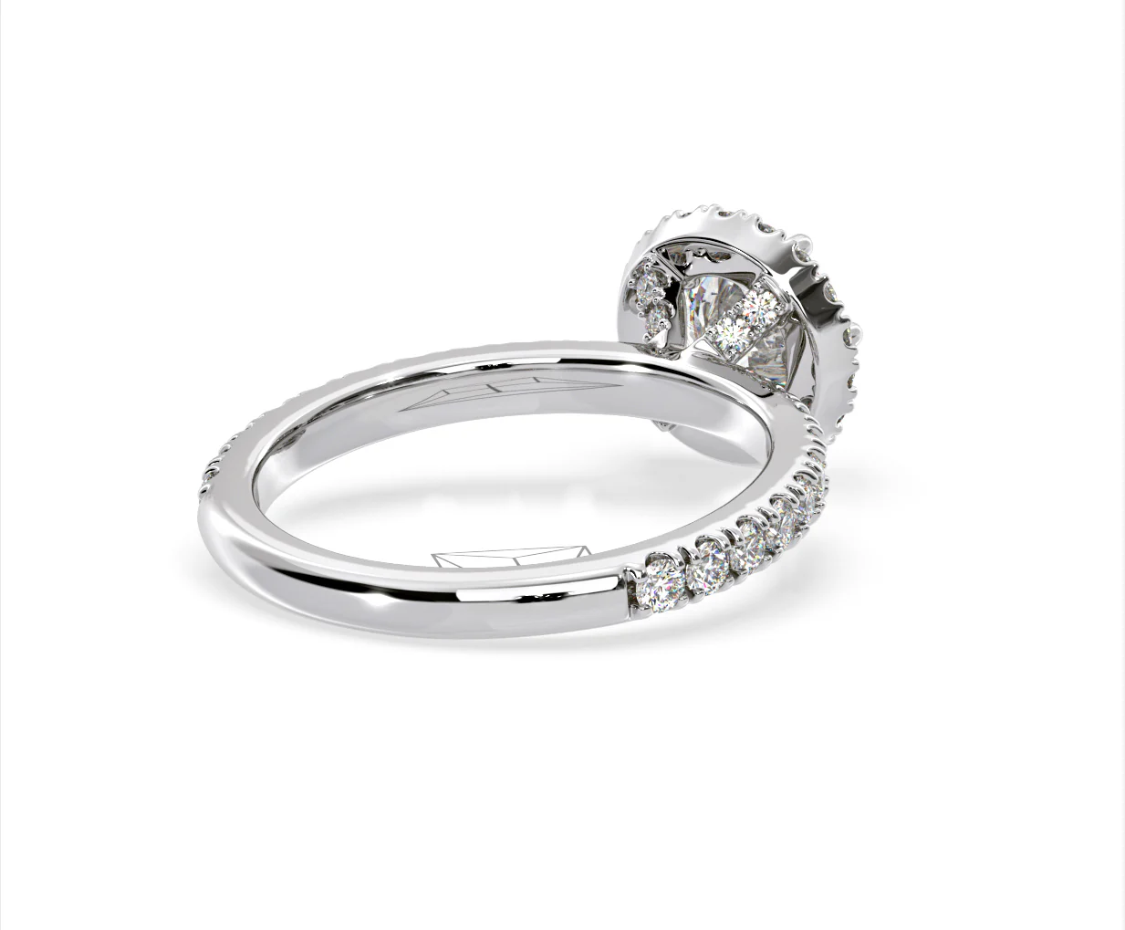 Alessandra GIA Diamond Engagement Ring Platinum 1.60CT G/VS2 - Image 54