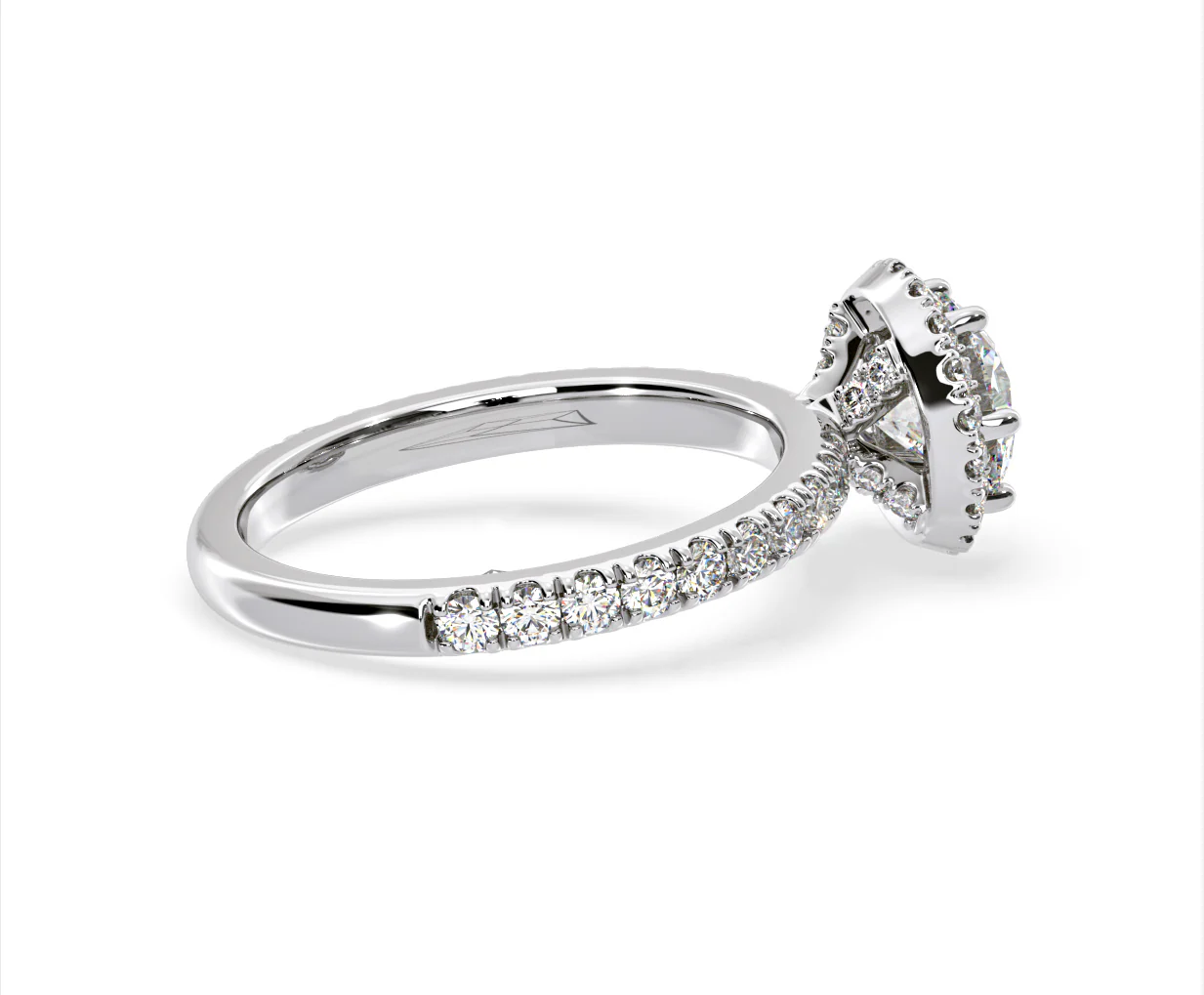 Alessandra GIA Diamond Engagement Ring Platinum 1.60CT G/VS2 - Image 62