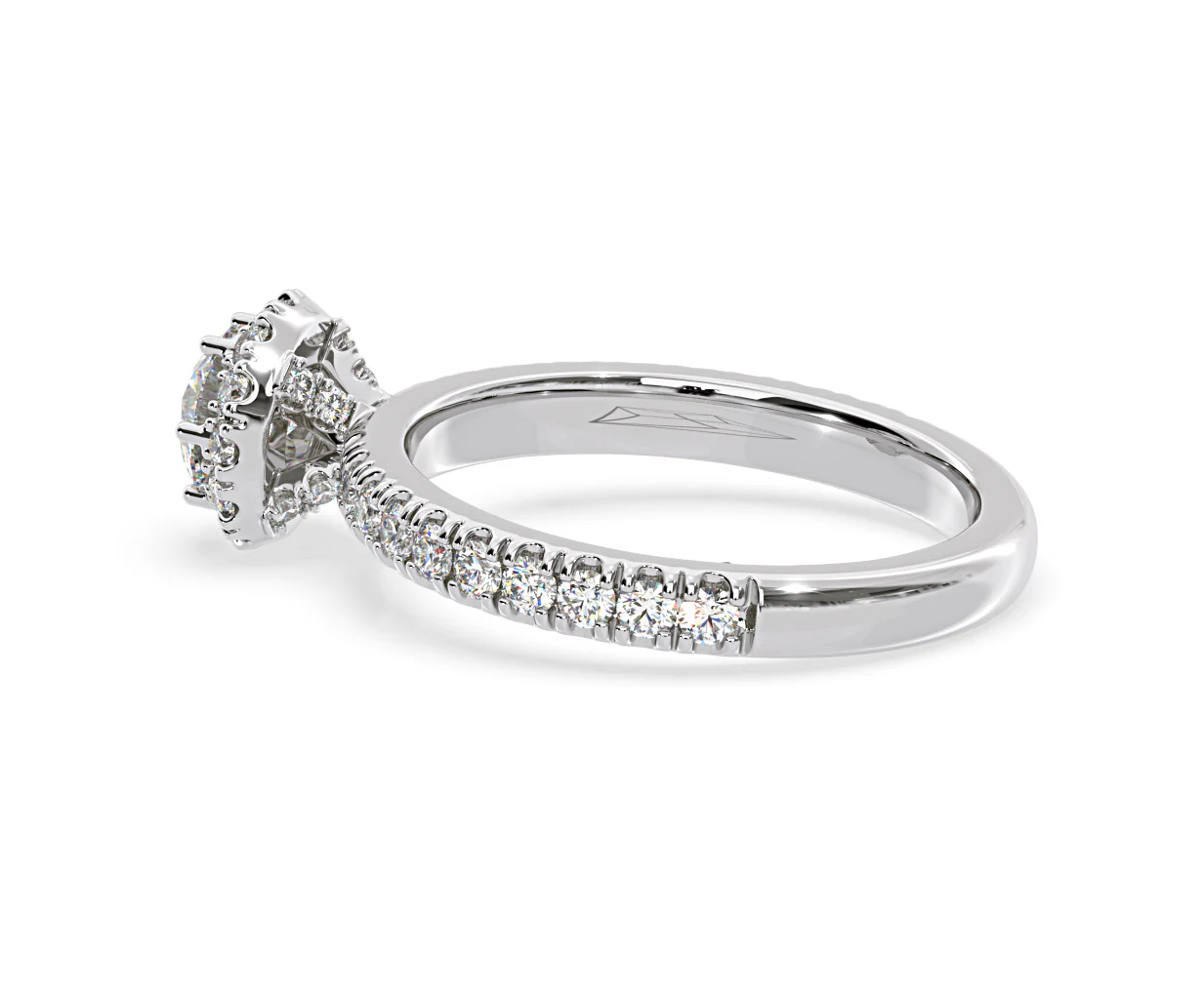 Alessandra GIA Diamond Engagement Ring Platinum 1.35CT G/VS2 - Image 31