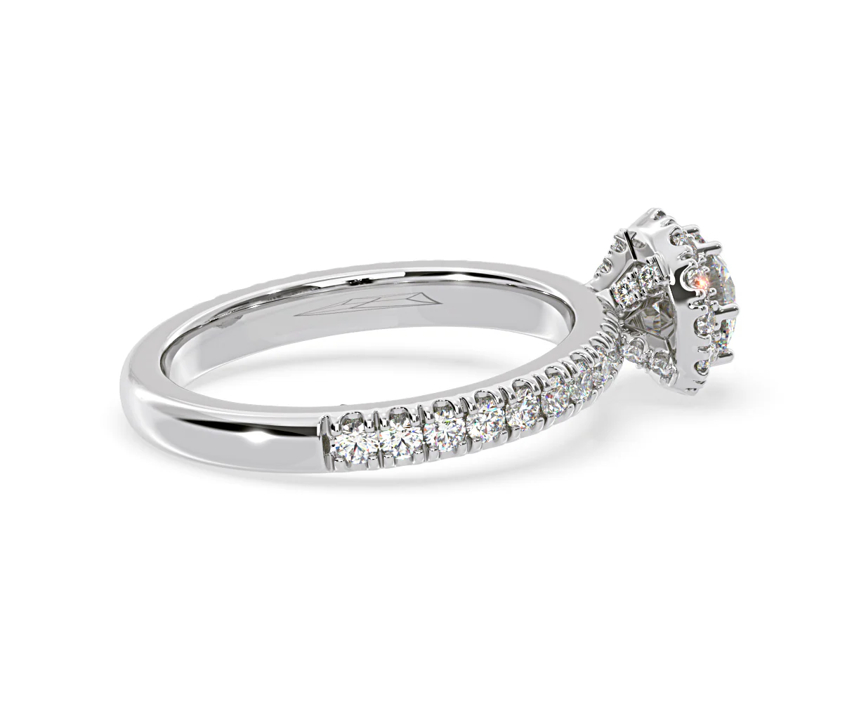 Alessandra GIA Diamond Engagement Ring Platinum 1.35CT G/VS2 - Image 62