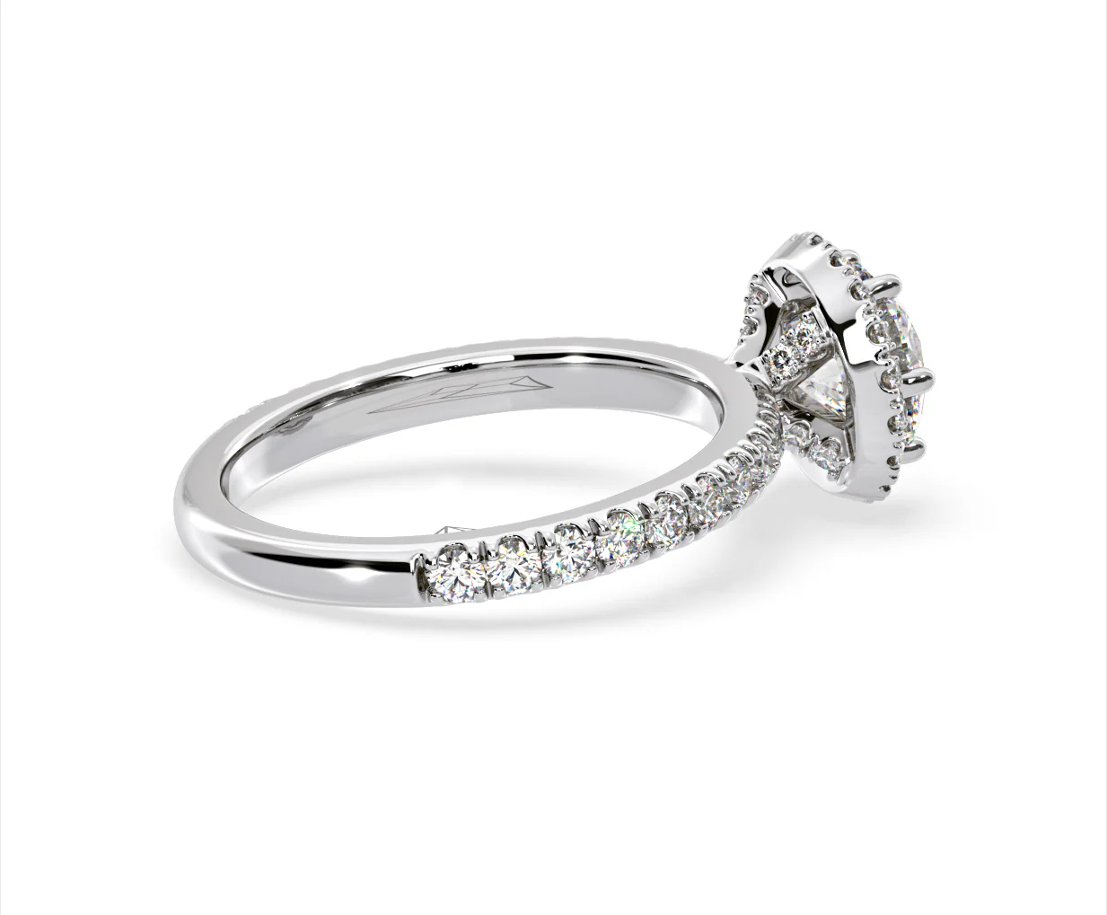 Alessandra GIA Diamond Engagement Ring Platinum 1.70CT G/VS2 - Image 61