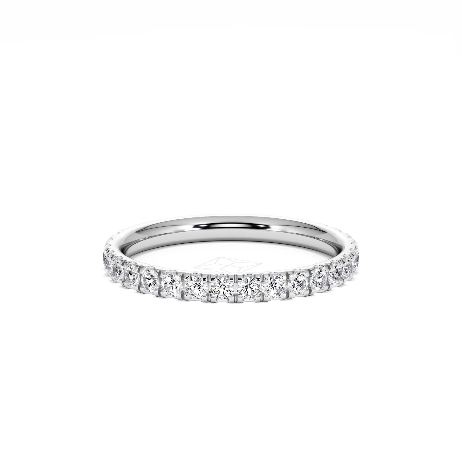Amora 0.50ct Lab Diamond Set Ring Set in Platinum - Image 13