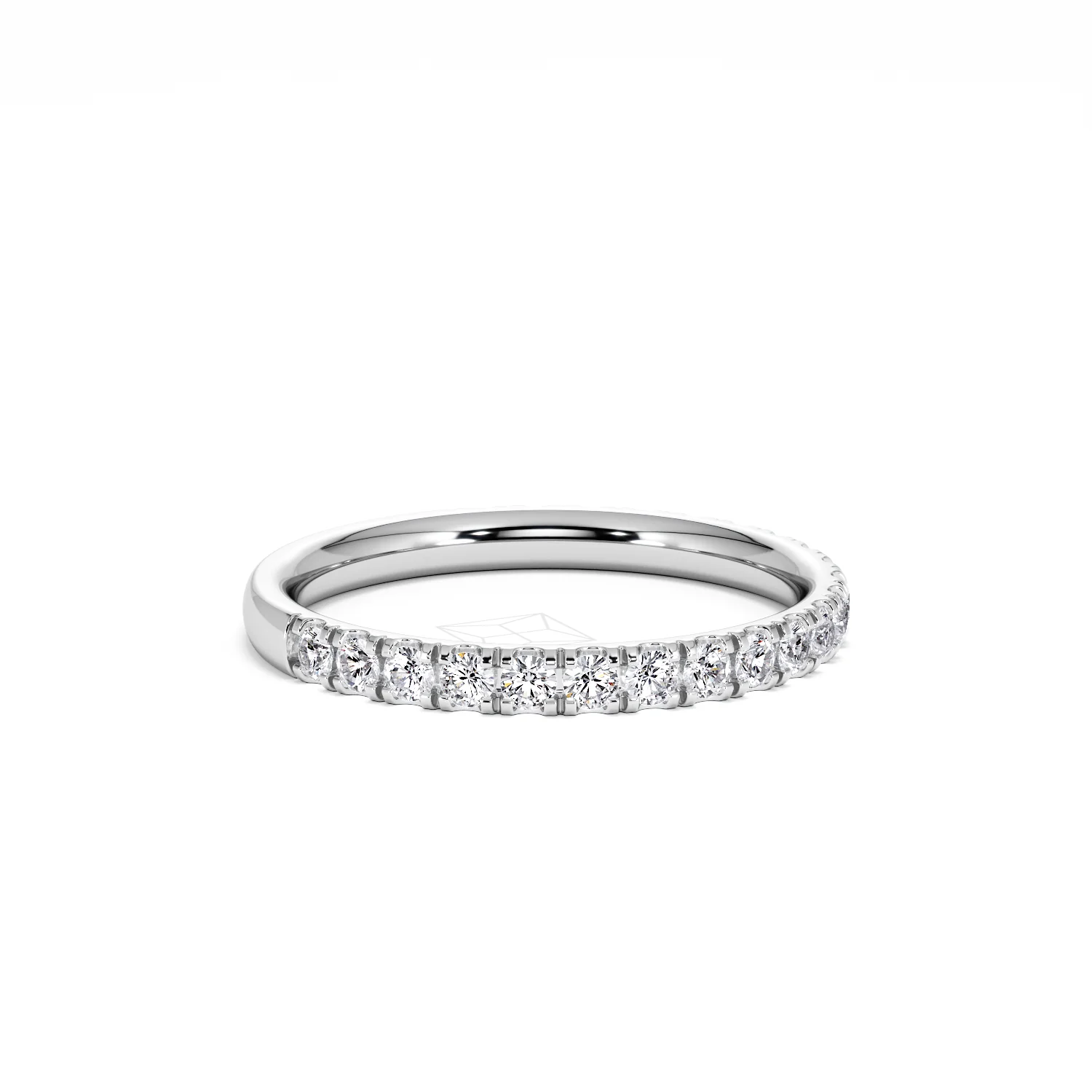 Amora 0.50ct Lab Diamond Set Ring Set in Platinum - Image 26