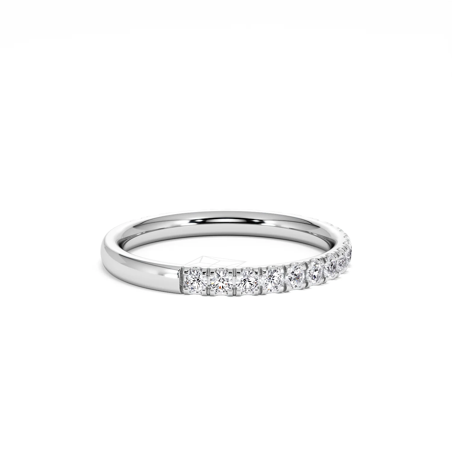 Amora 0.50ct Lab Diamond Set Ring Set in Platinum - Image 34