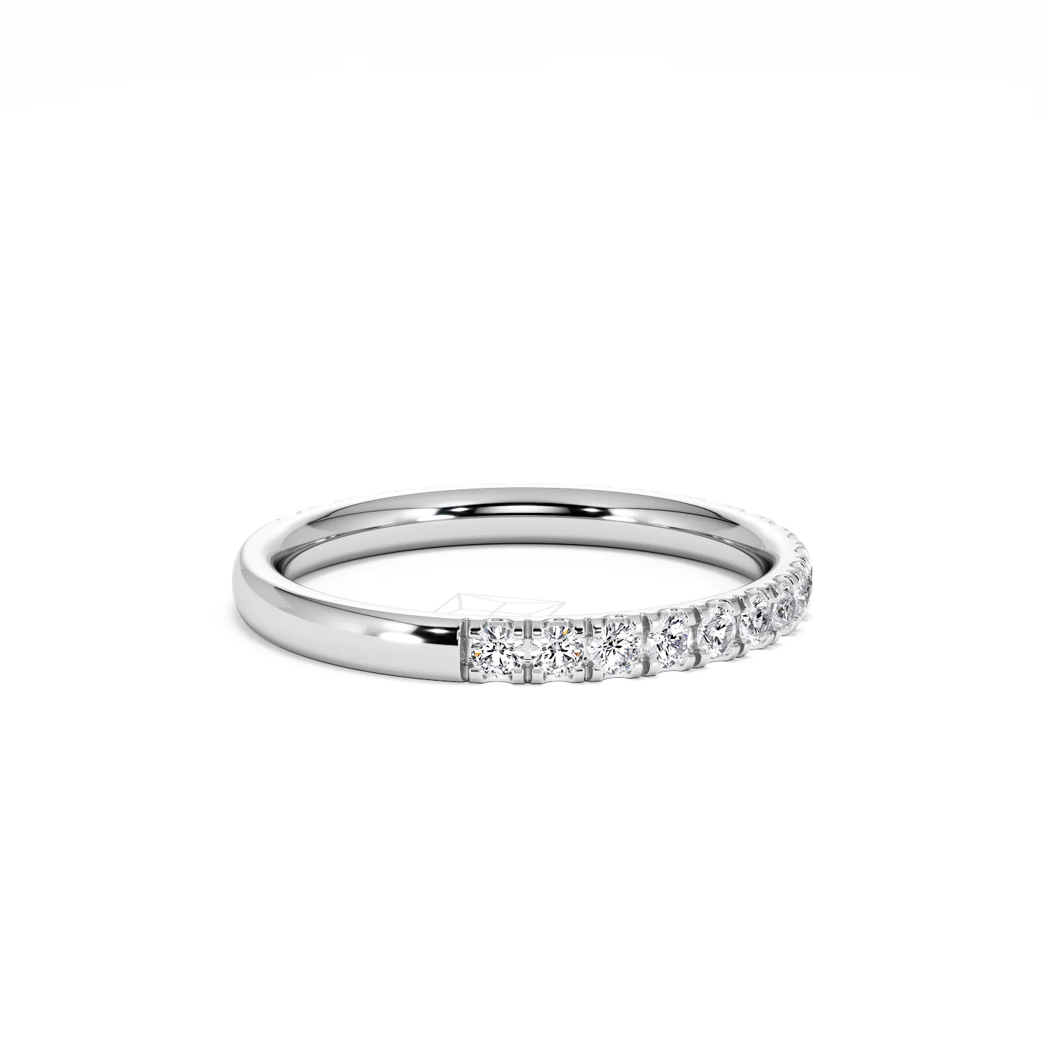 Amora 0.50ct Lab Diamond Set Ring Set in Platinum - Image 36