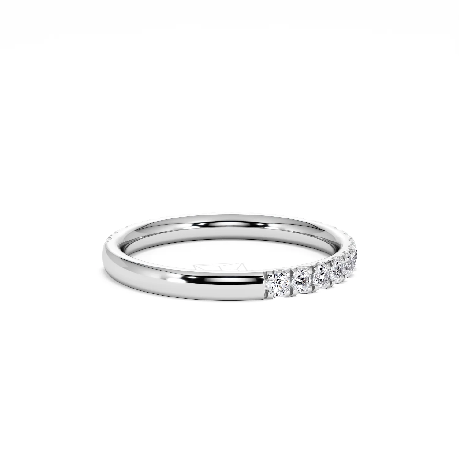 Amora 0.50ct Lab Diamond Set Ring Set in Platinum - Image 42