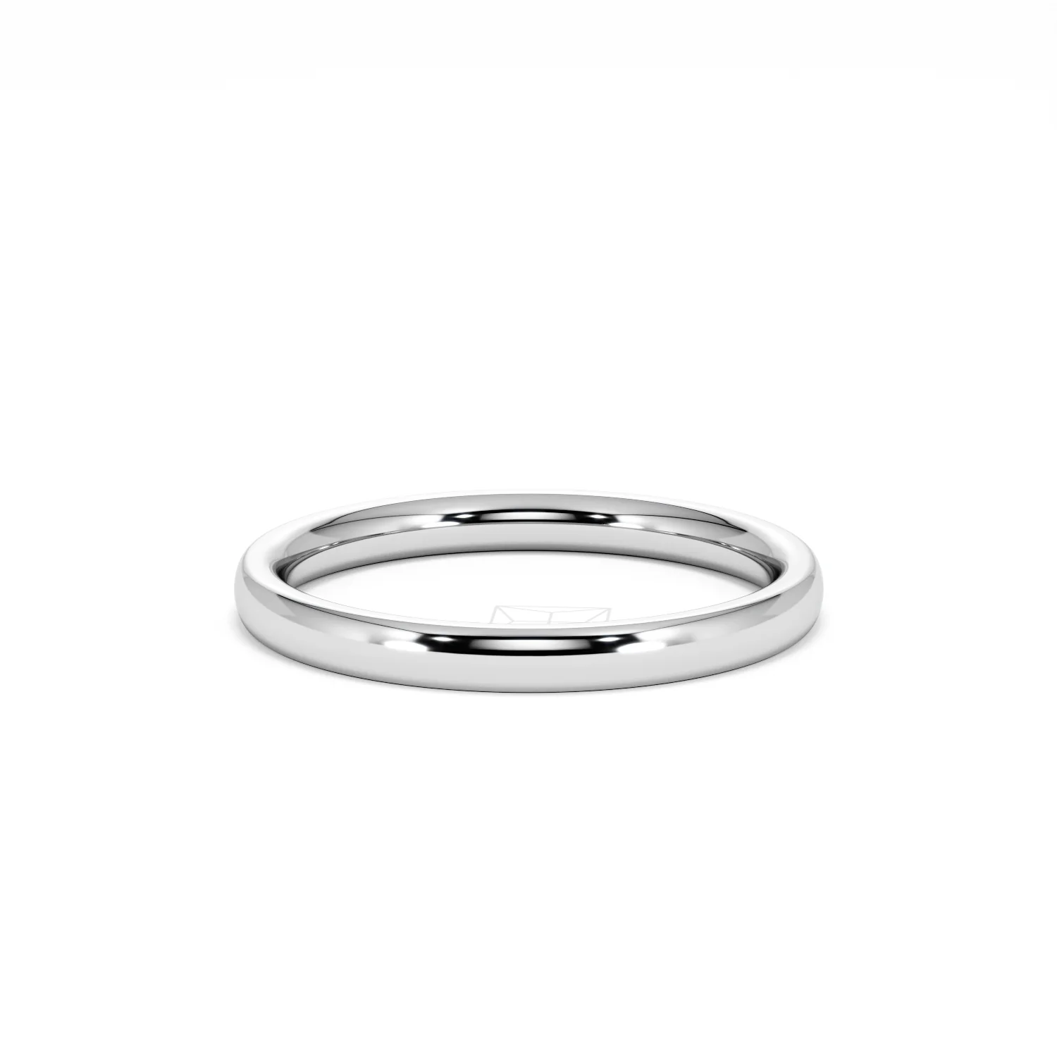 Amora 18K White Gold Wedding Ring - Image 59