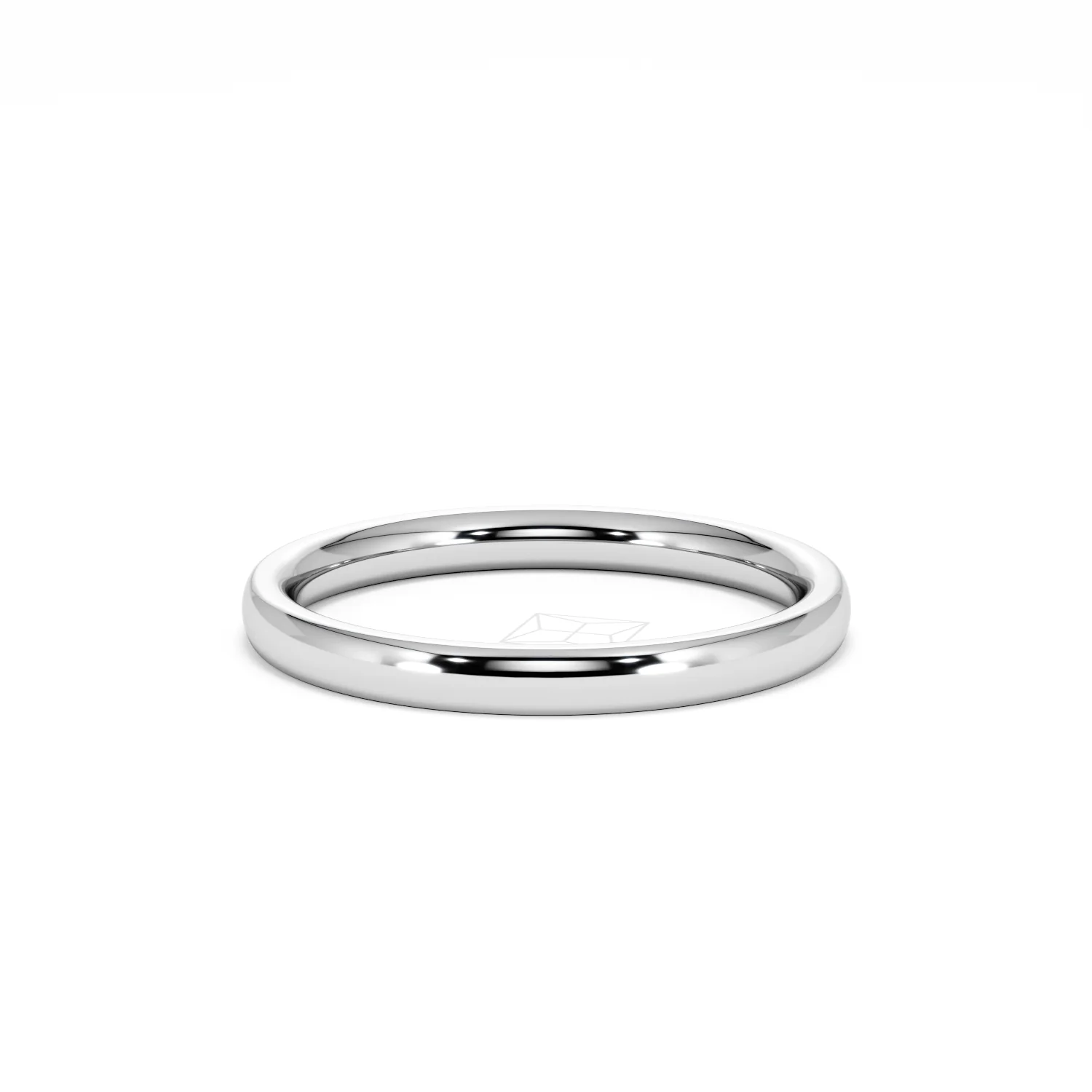 Amora 18K White Gold Wedding Ring - Image 76