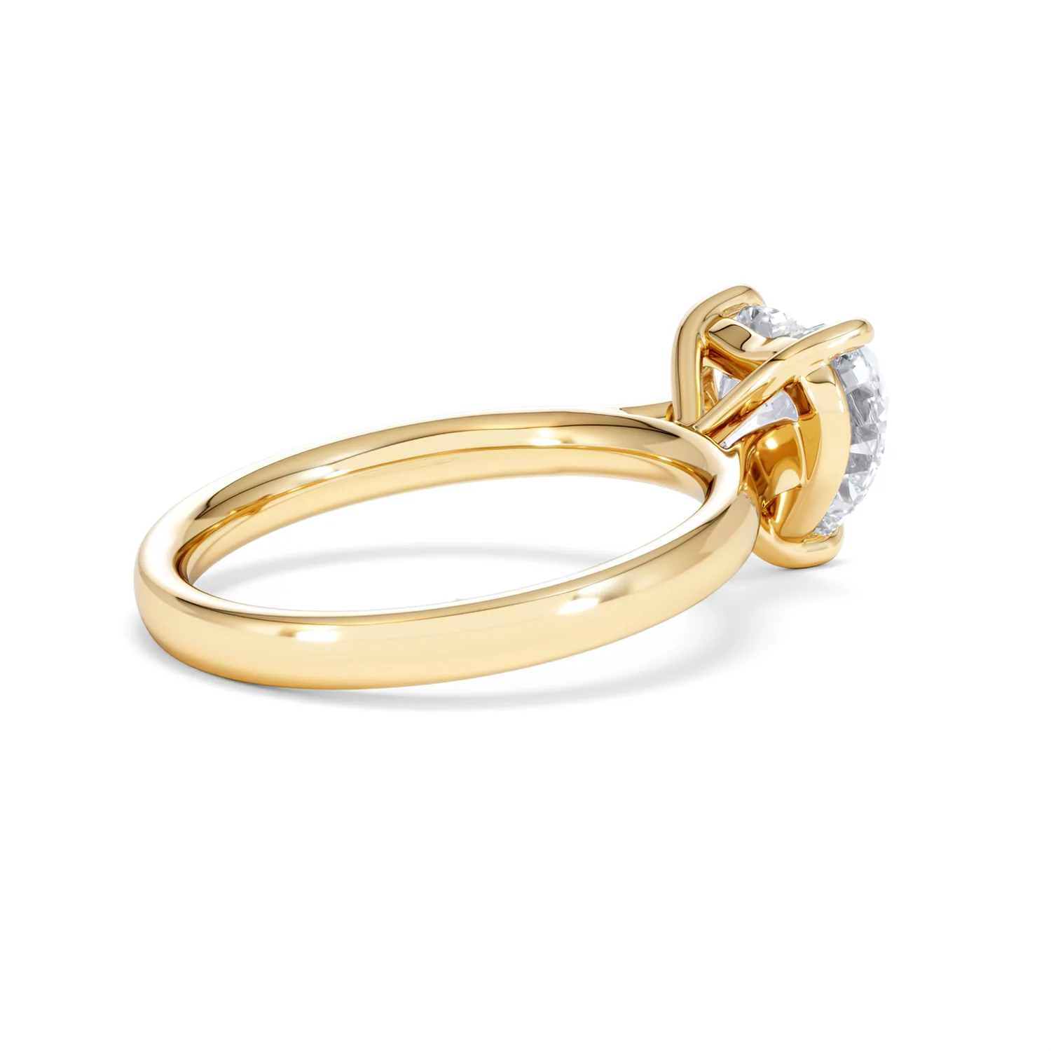 Amora Heart 2.00ct Lab Diamond Engagement Ring F/VS Set in 18K Gold - Image 35
