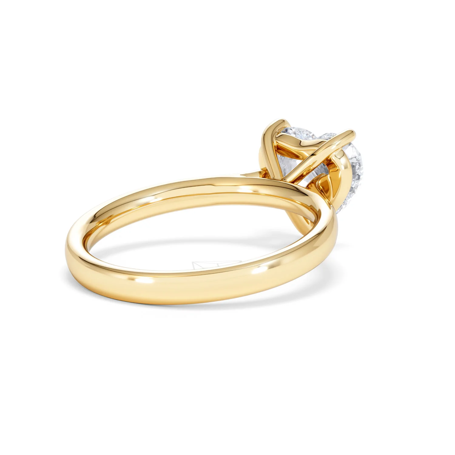 Amora Heart 2.00ct Lab Diamond Engagement Ring F/VS Set in 18K Gold - Image 39