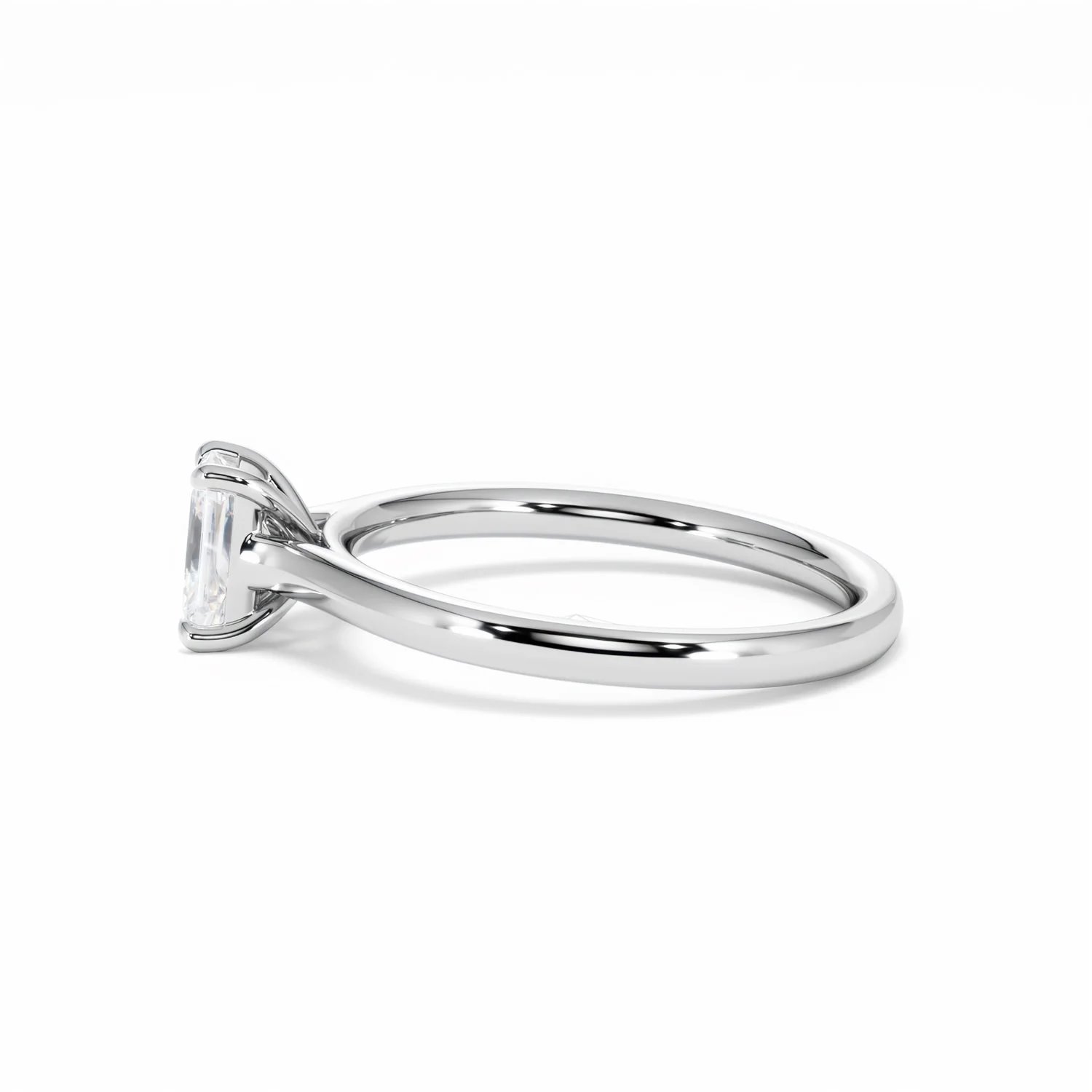 Amora Radiant 0.50ct Diamond Engagement Ring G/VS1 Set in 18K White Gold - Image 70