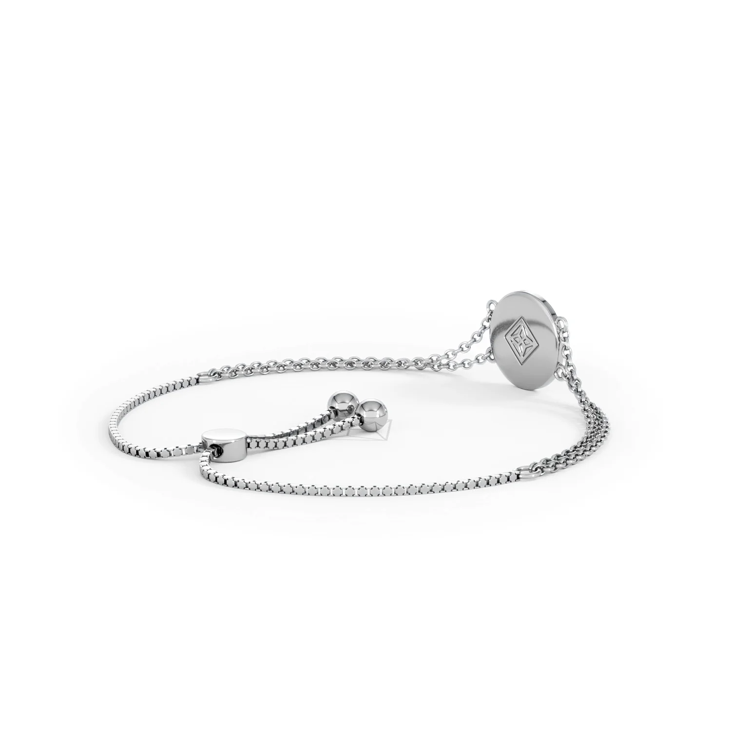 Astrology Pisces 0.07ct Lab Grown Diamond Adjustable Medallion Bracelet Sterling Silver - Image 38