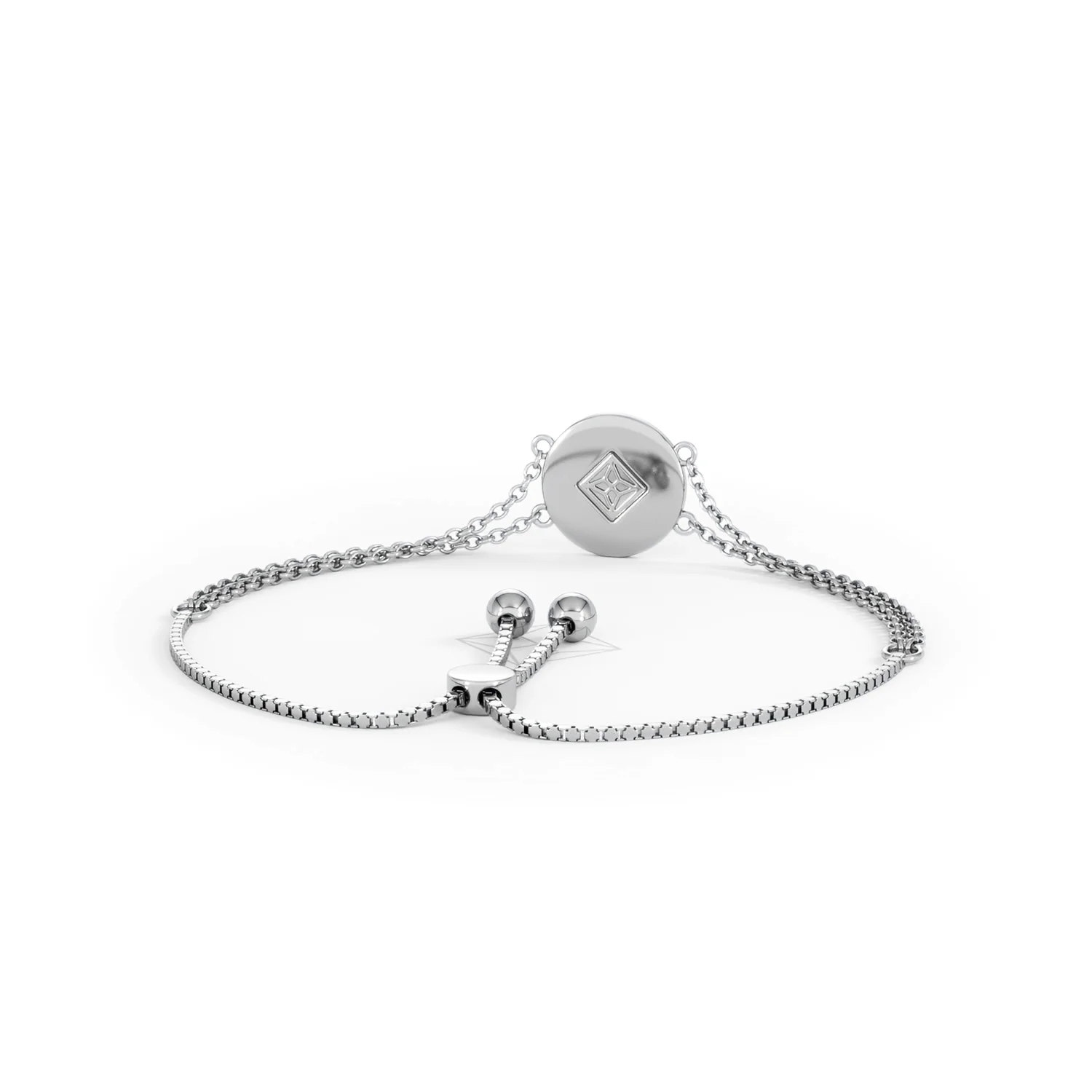 Astrology Scorpio 0.07ct Lab Grown Diamond Adjustable Medallion Bracelet Sterling Silver - Image 46