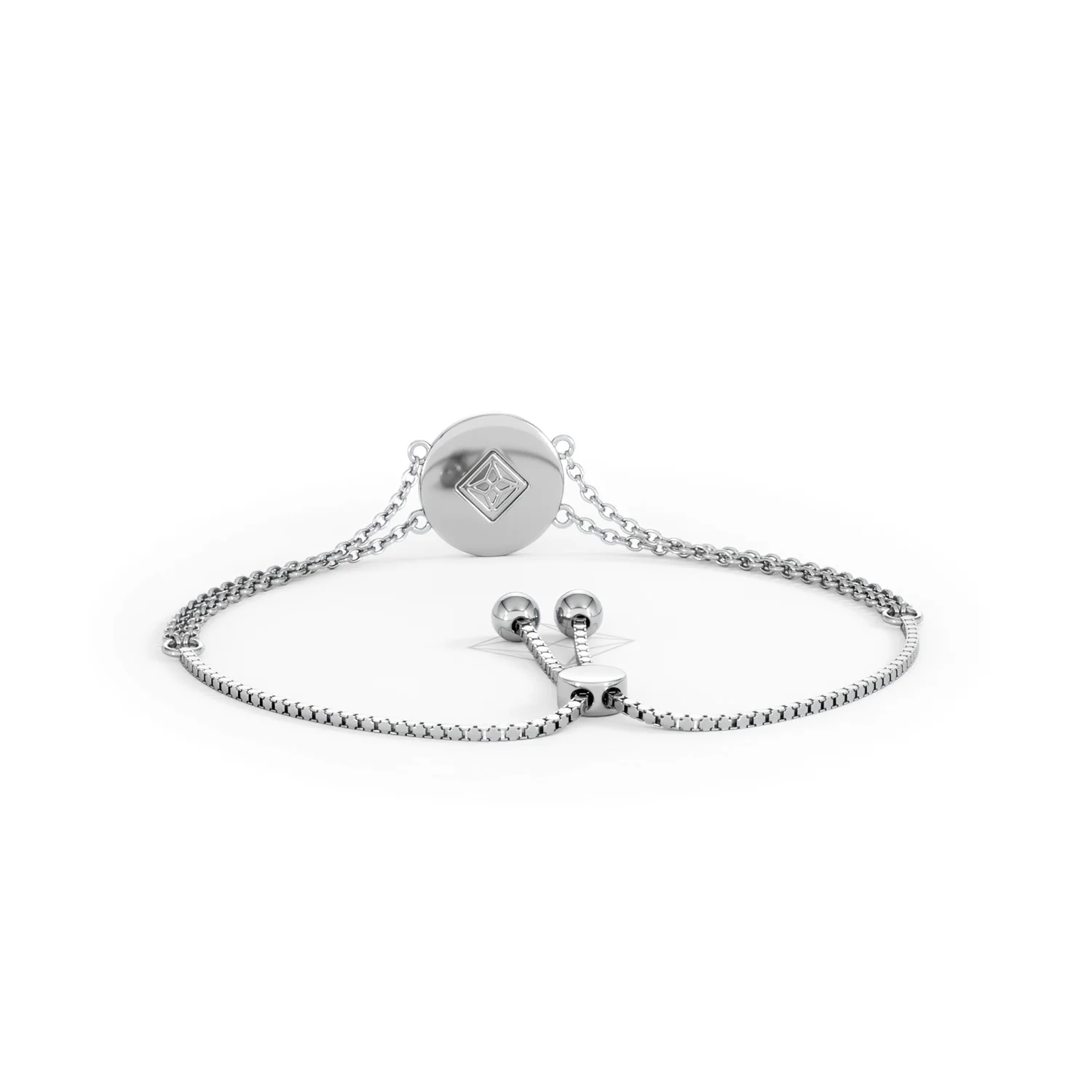 Astrology Scorpio 0.07ct Lab Grown Diamond Adjustable Medallion Bracelet Sterling Silver - Image 51