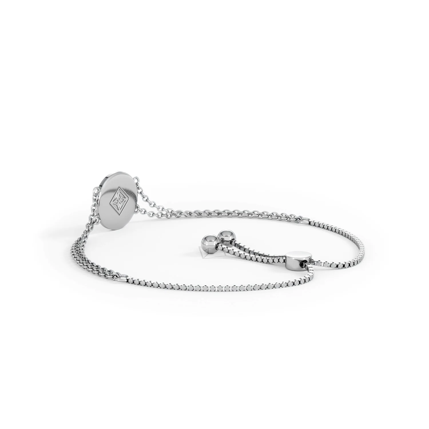 Astrology Taurus 0.07ct Lab Grown Diamond Adjustable Medallion Bracelet Sterling Silver - Image 60