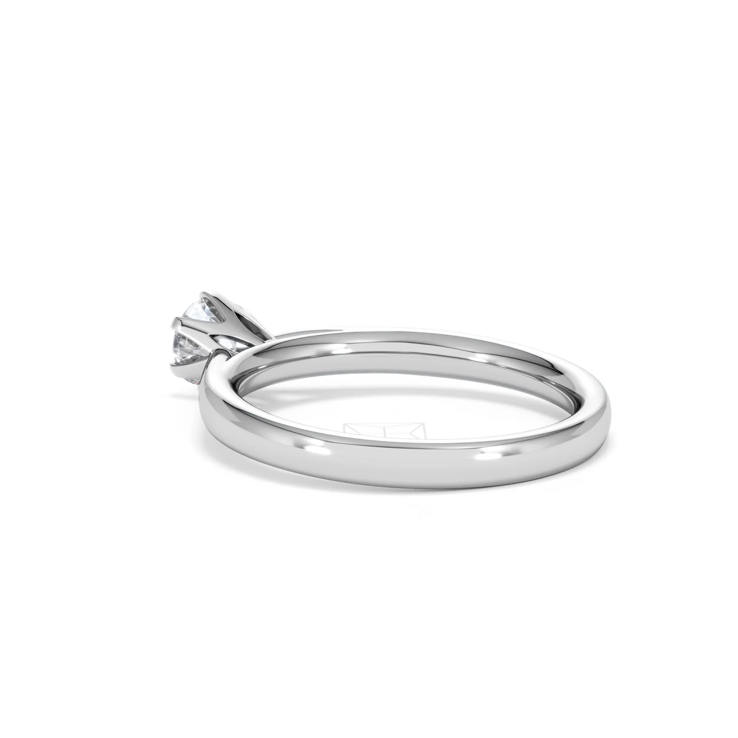 Certified 0.50CT Chloe High Platinum Engagement Ring G/VS - Image 58