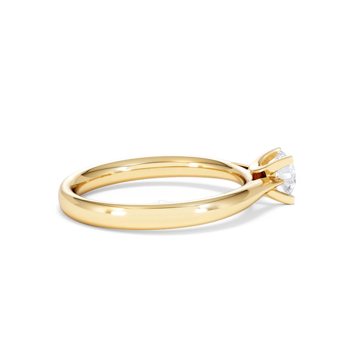 Certified 0.50CT Grace 18K Gold Engagement Ring E/VS2 - Image 31