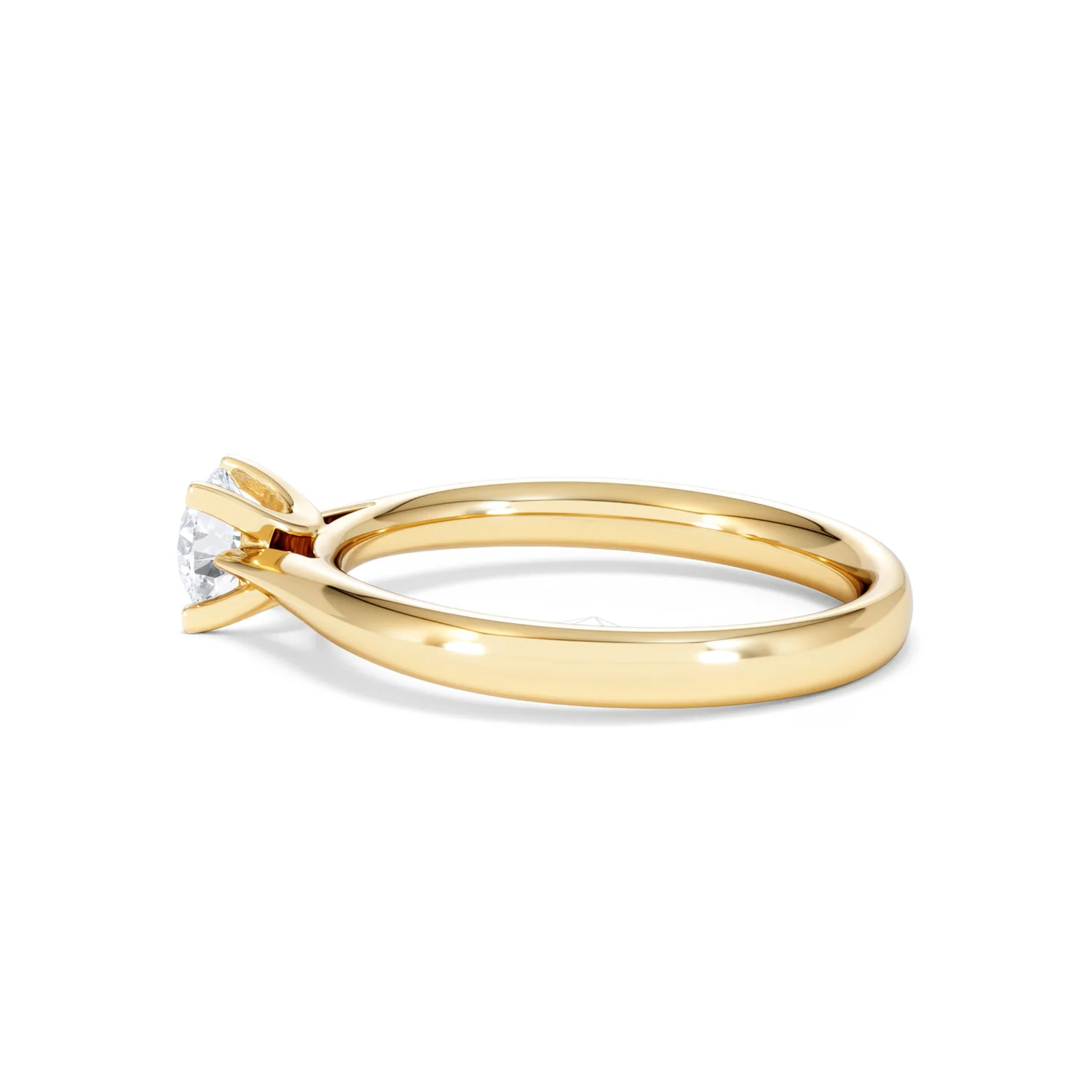 Certified 0.50CT Grace 18K Gold Engagement Ring E/VS2 - Image 65