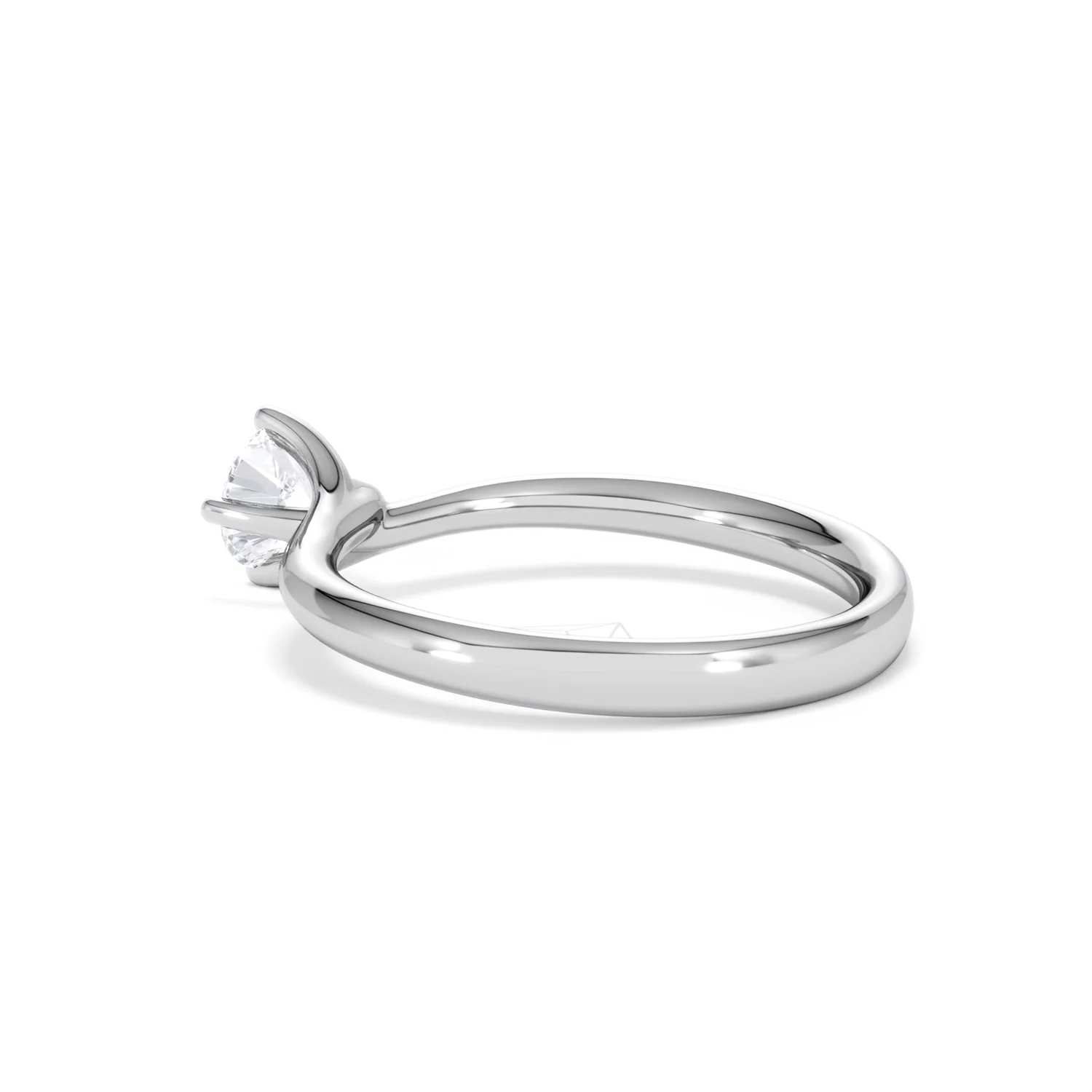 Certified 0.50CT Lily Platinum Engagement Ring G/SI2 - Image 60