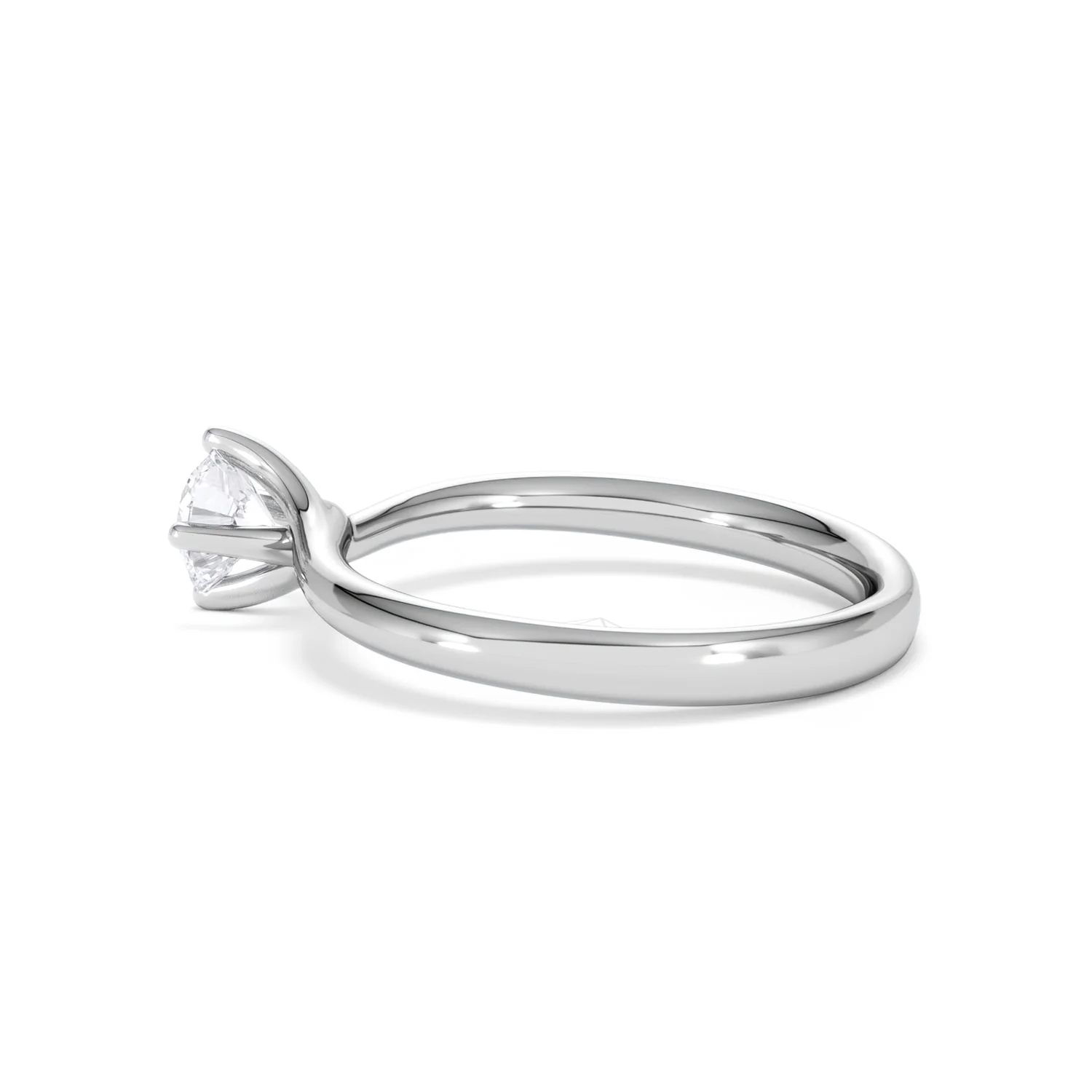 Certified 0.50CT Lily Platinum Engagement Ring G/SI2 - Image 64