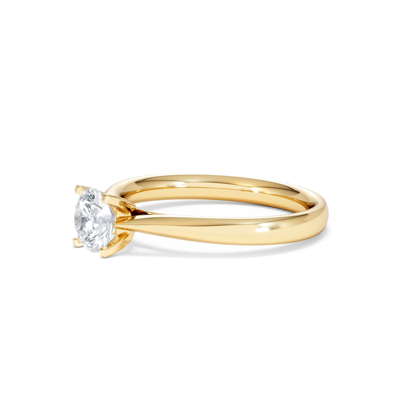 Certified 0.70CT Grace 18K Gold Engagement Ring G/SI2 - Image 76